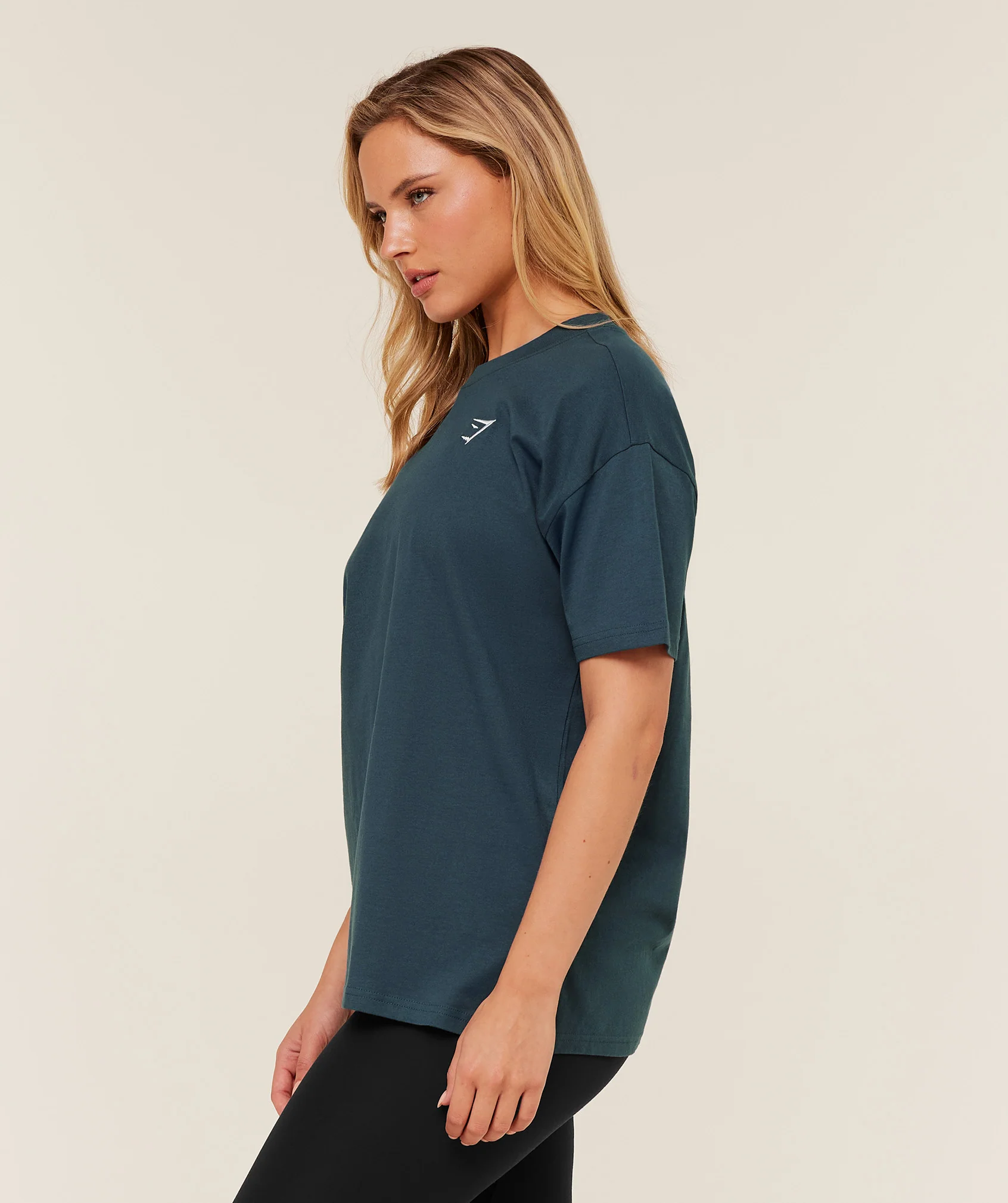 Gymshark Training Oversized T-Shirt - GS Stealth Blue - Image 3
