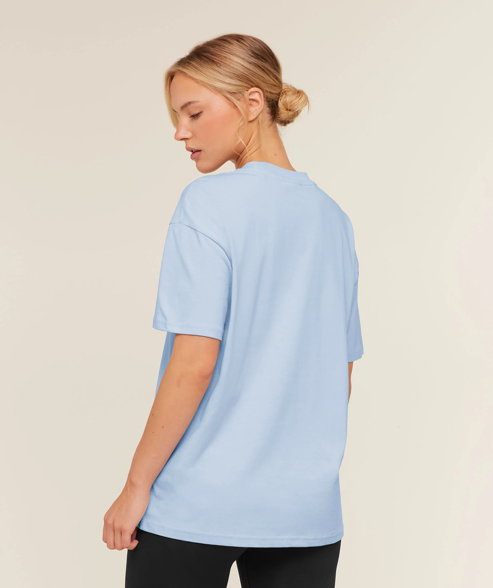 Gymshark Training Oversized T-Shirt - Chilled Blue - Image 2
