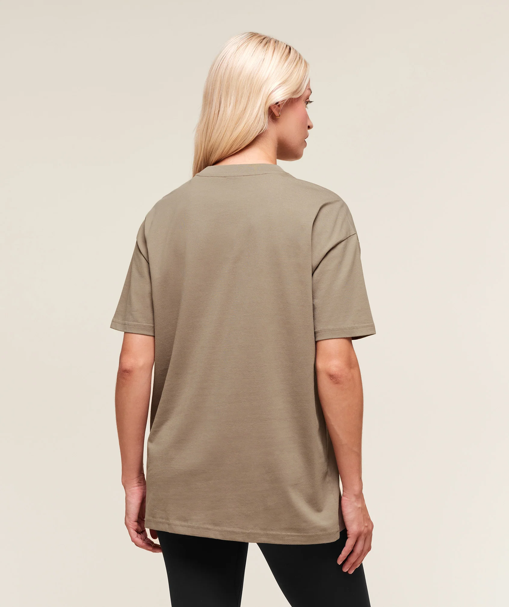 Gymshark Training Oversized T-Shirt - Lifestyle Brown - Image 2