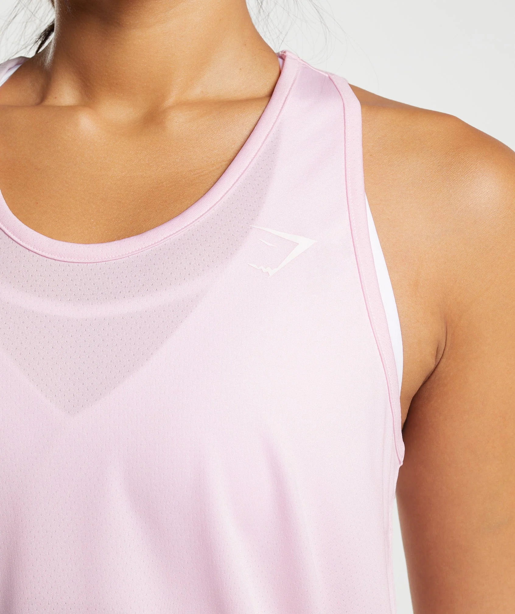 Gymshark Training Vest - Chalk Pink - Image 3