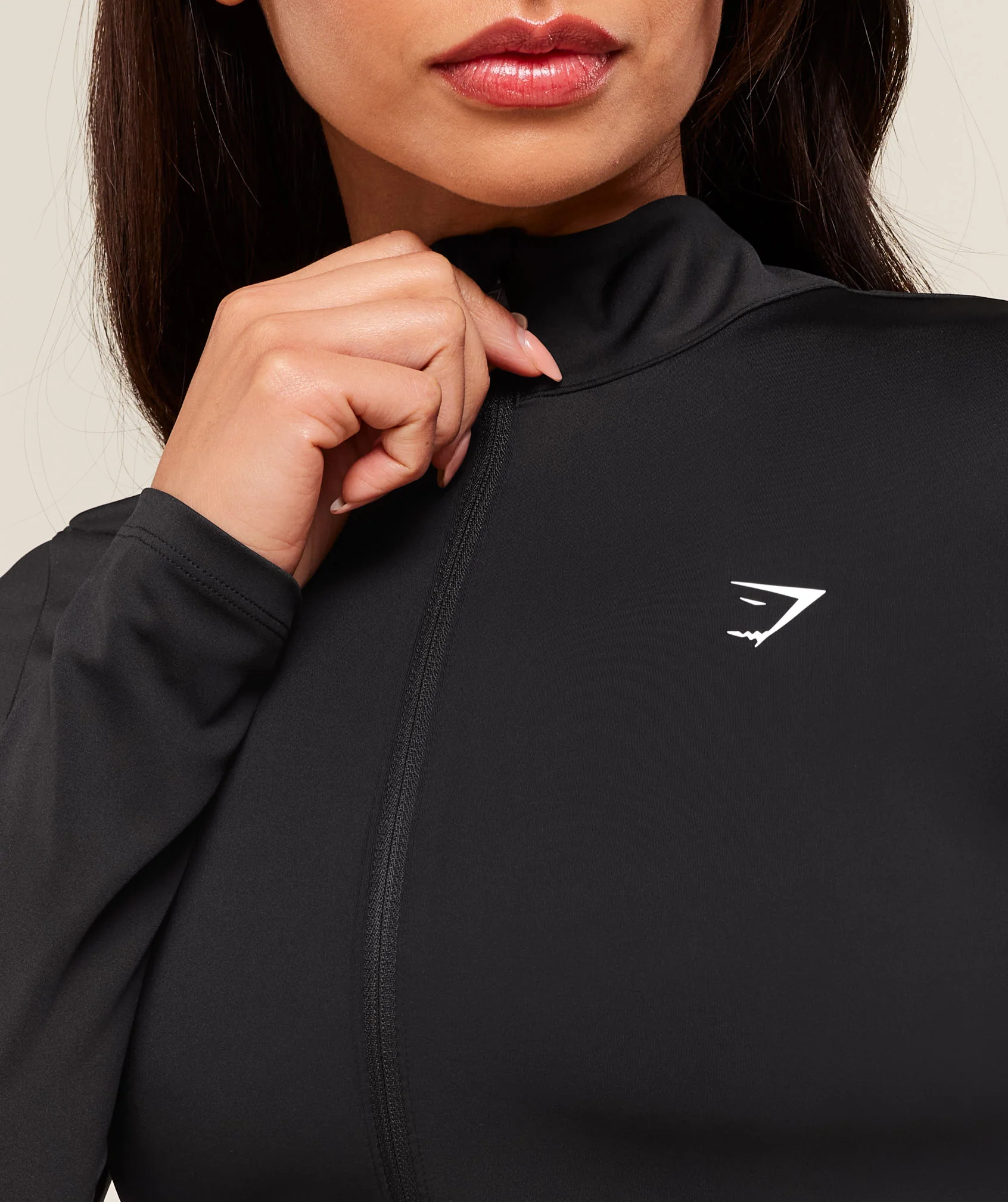 Gymshark Training Zip Up Jacket - Black - Image 4
