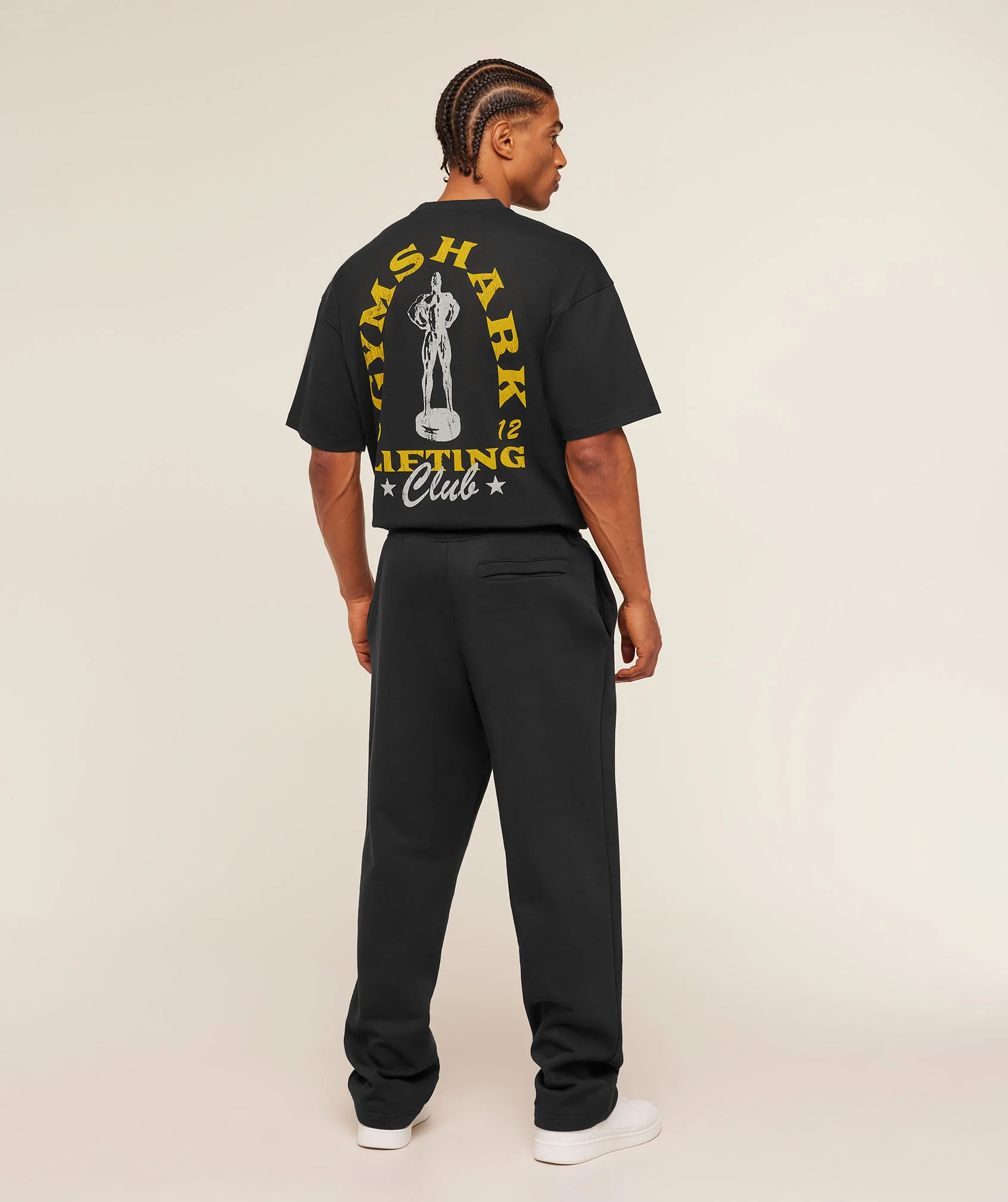 Gymshark Trophy Graphic T-Shirt - Black - Image 4