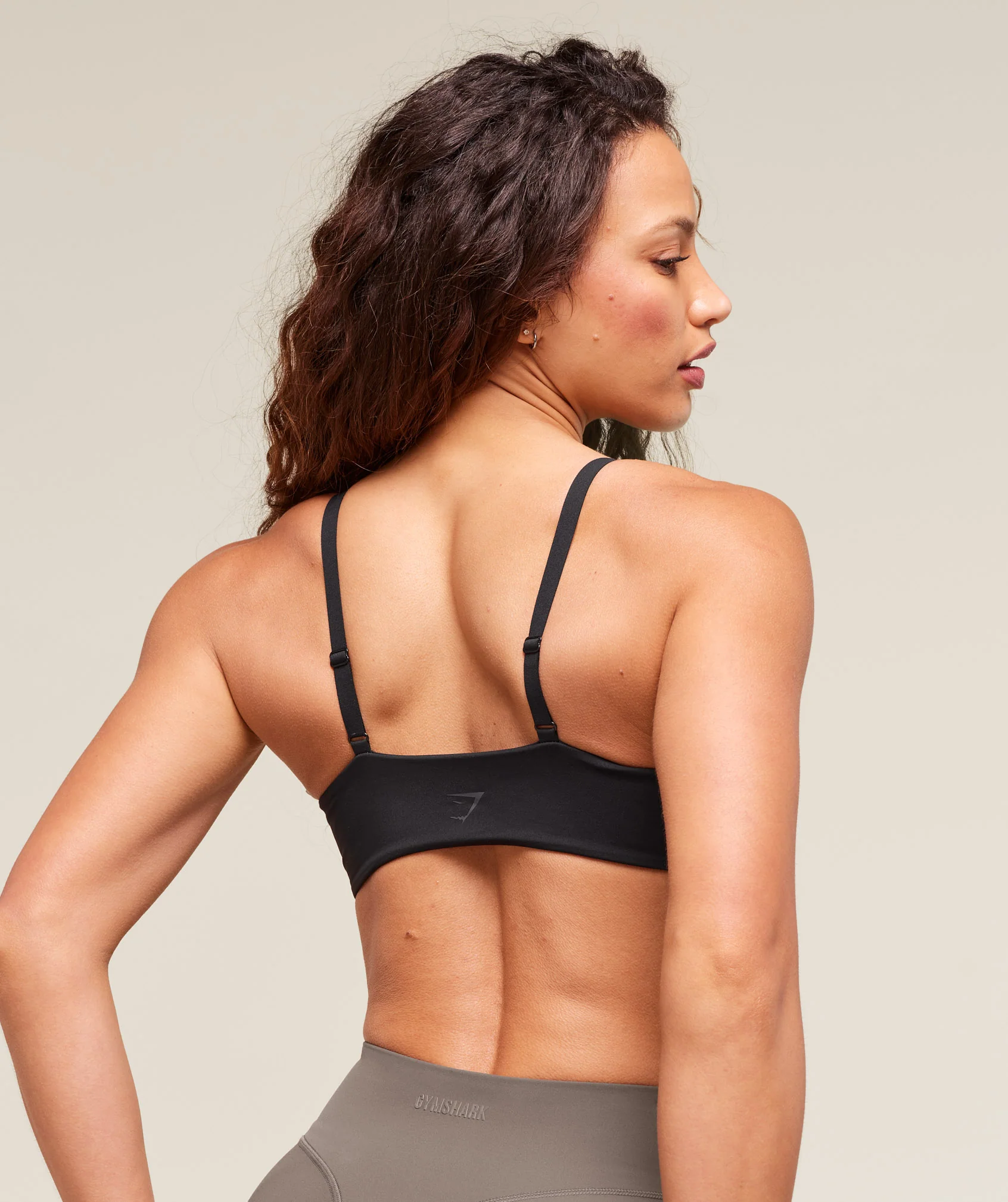 Gymshark Twist Front Bralette - Black - Image 2