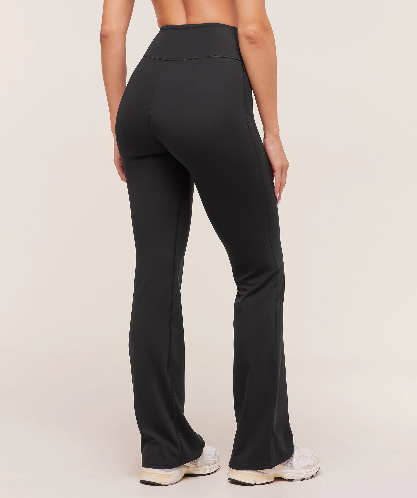 Gymshark Twist Front Straight Leg Leggings - Black - Image 3