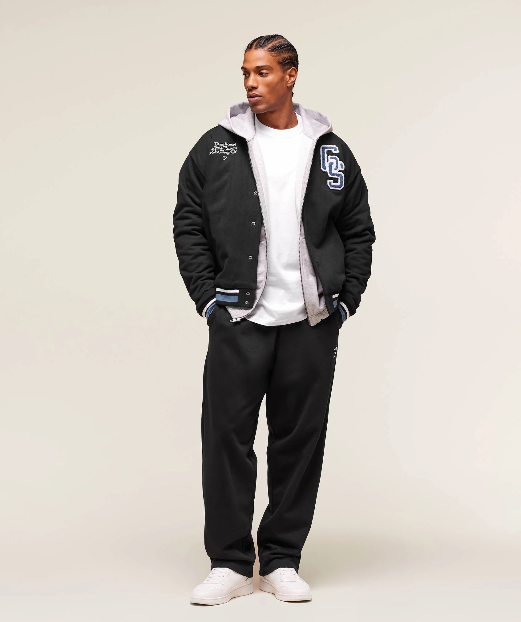 Gymshark Campus Jacket - Black - Image 7