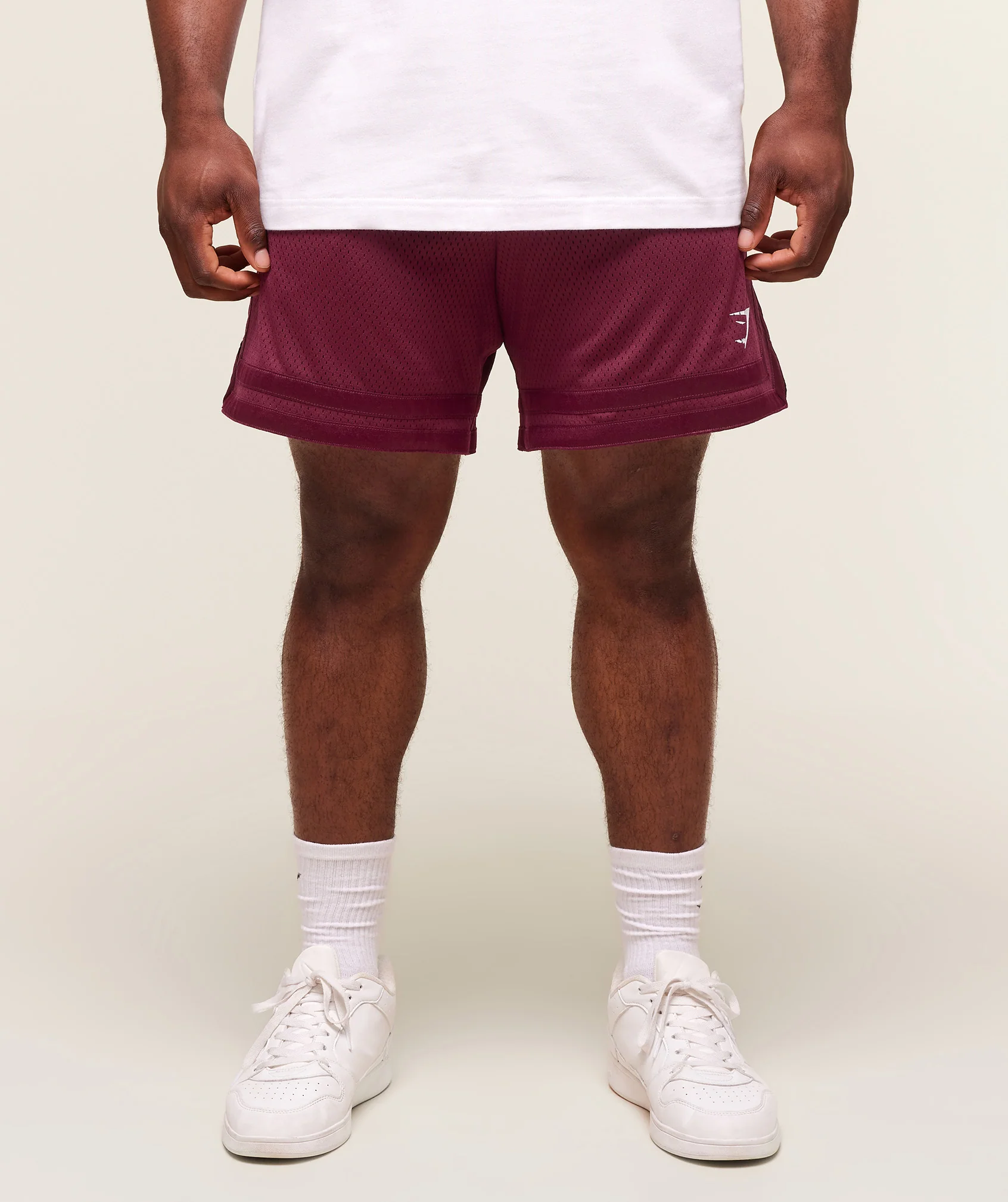 Gymshark Campus Mesh Shorts - Strong Pink