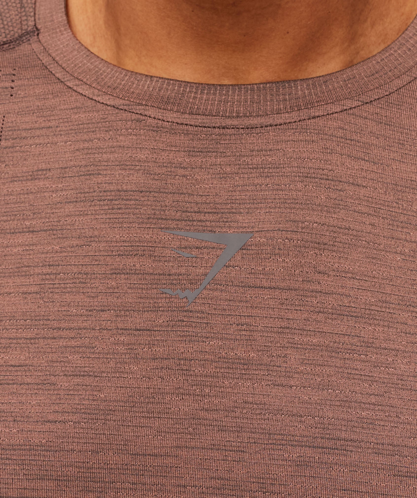 Gymshark Versatile Seamless T-Shirt - Taupe Brown/Cool Brown - Image 6