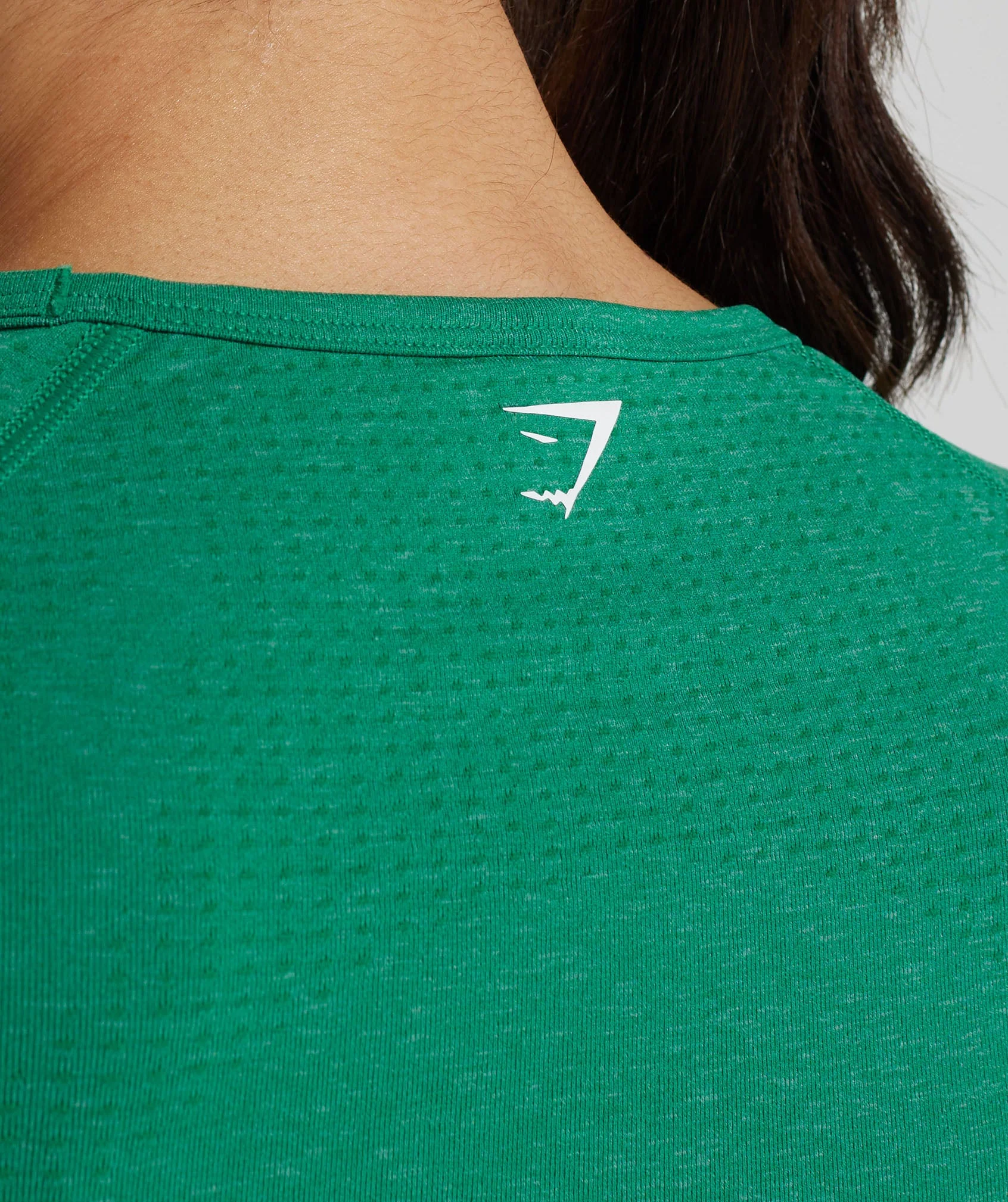 Gymshark Vital Crop Top - Bright Green Marl - Image 6