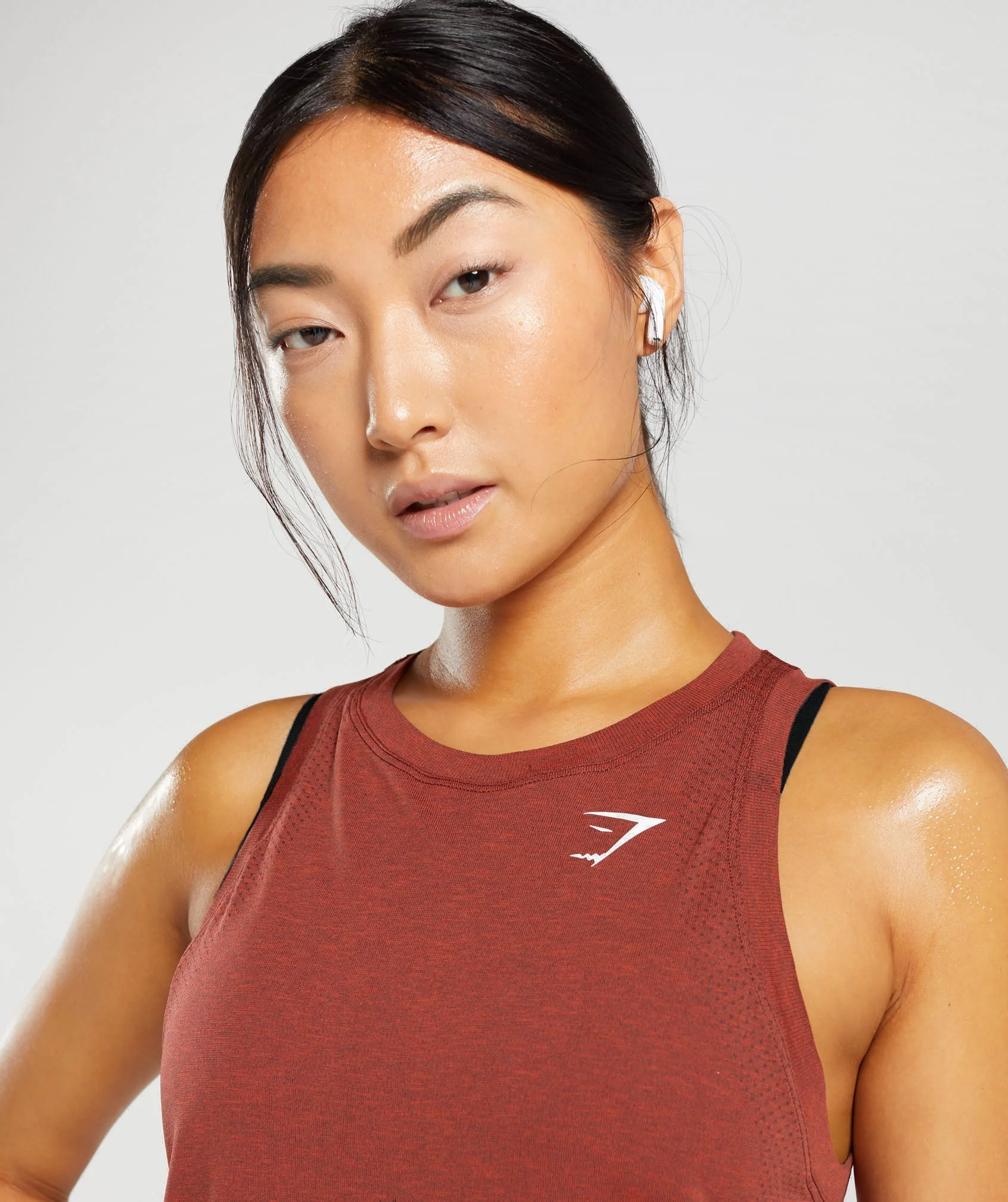 Gymshark Vital Light Tank - Brick Red - Image 4