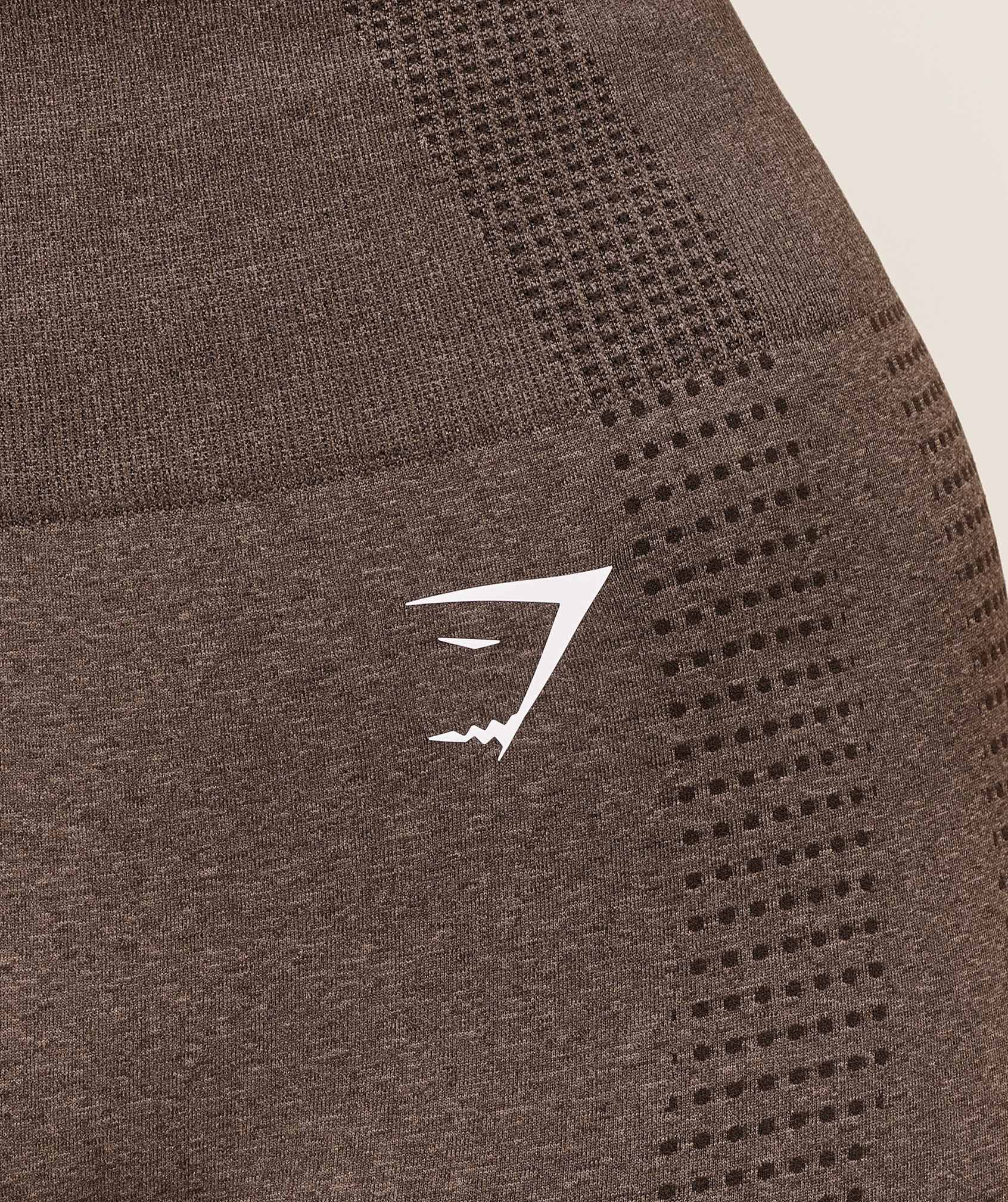 Gymshark Vital Seamless Shorts - Penny Brown Marl - Image 5