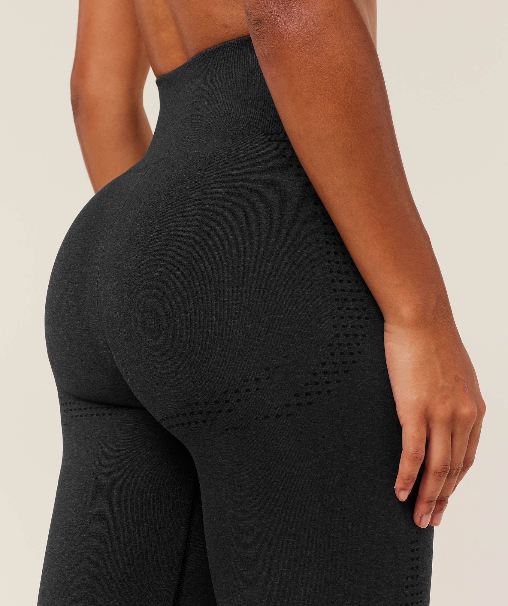 Gymshark Vital Tall Leggings - Black Marl - Image 5
