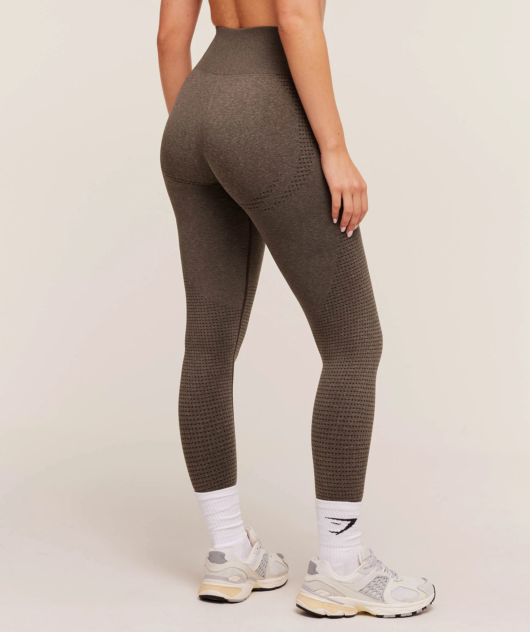 Gymshark Vital Seamless 2.0 Leggings - Penny Brown Marl - Image 3