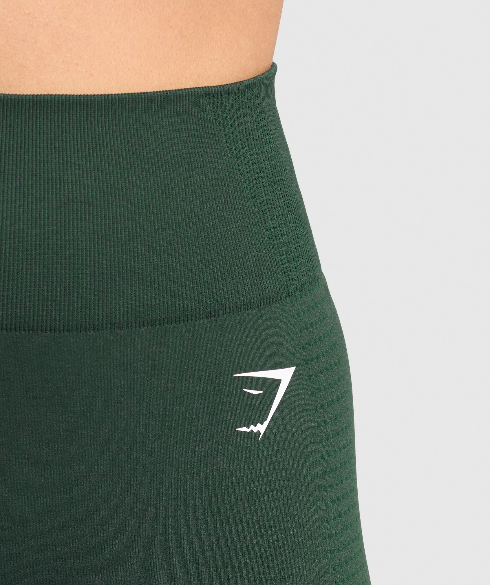 Gymshark Vital Short Leggings - Woodland Green Marl - Image 6