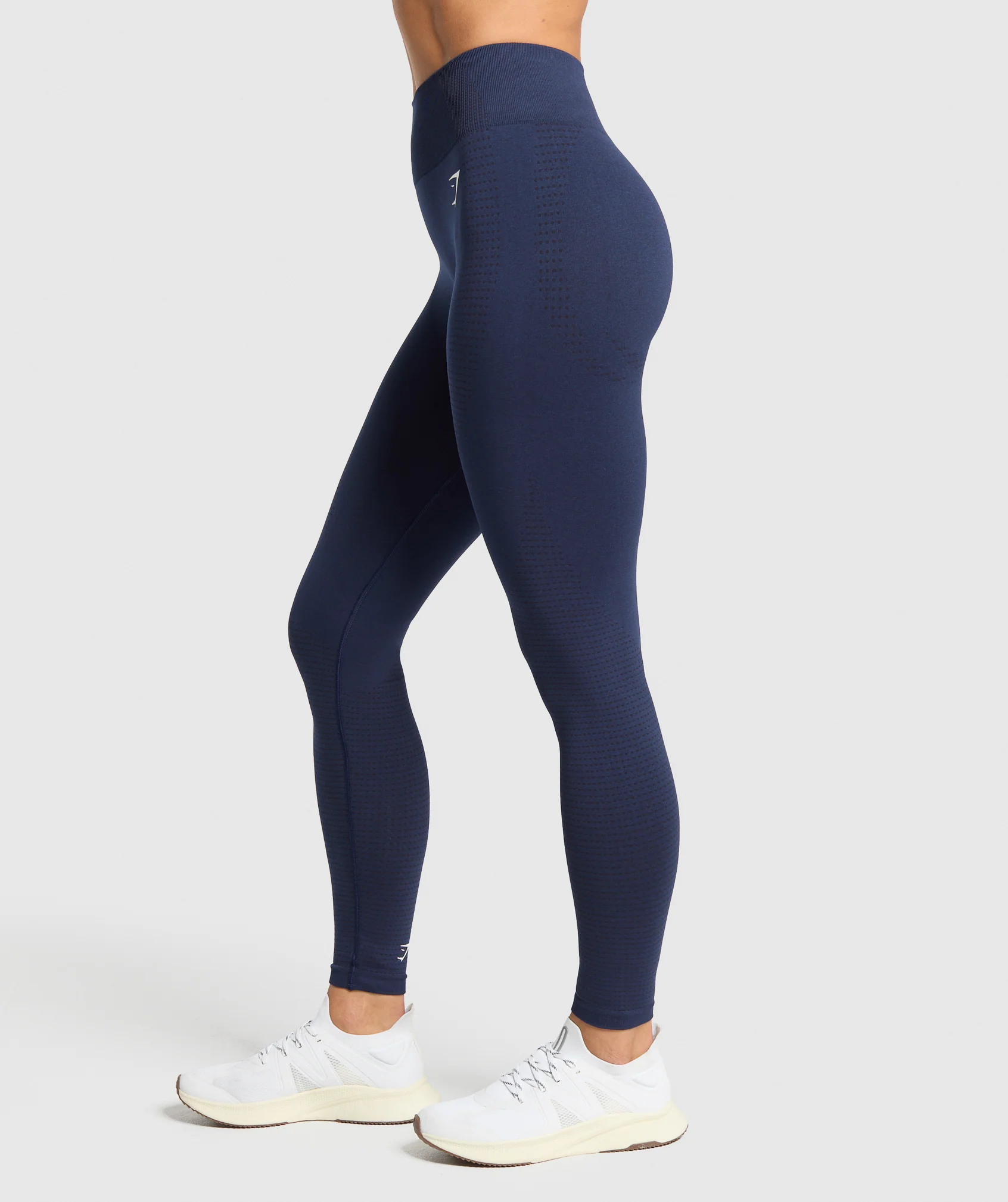 Gymshark Vital Tall Leggings - Heavy Blue Marl - Image 2