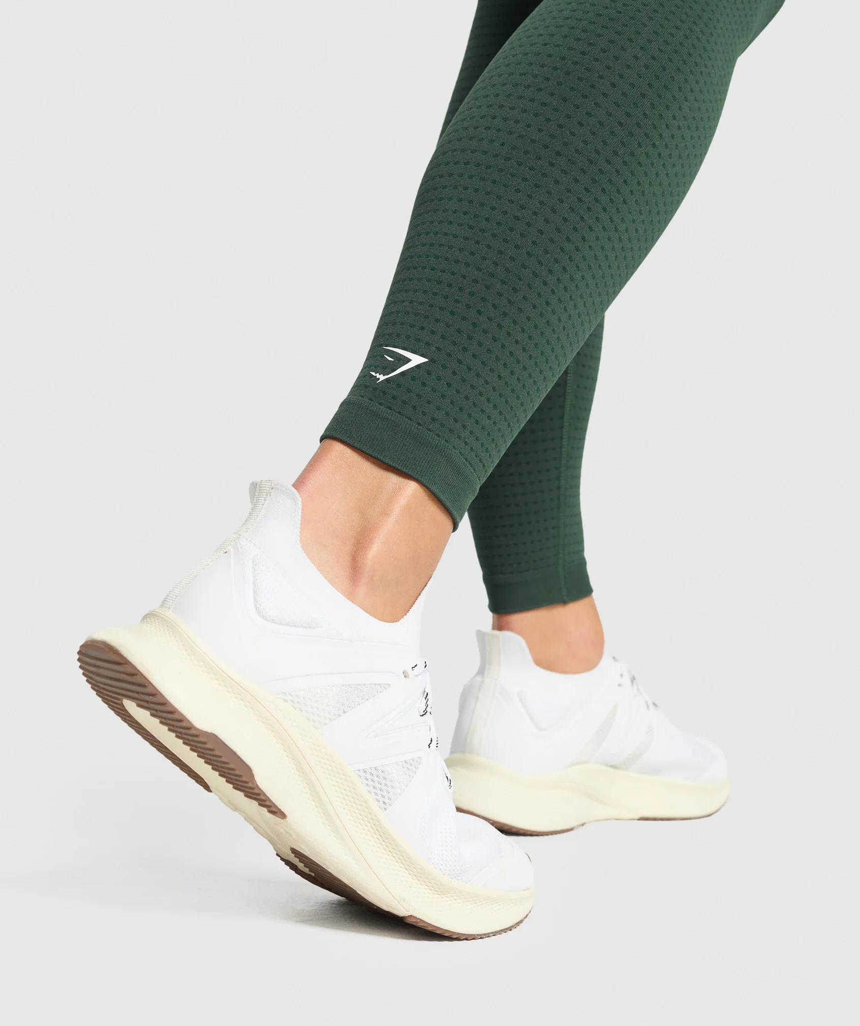 Gymshark Vital Tall Leggings - Woodland Green Marl - Image 8