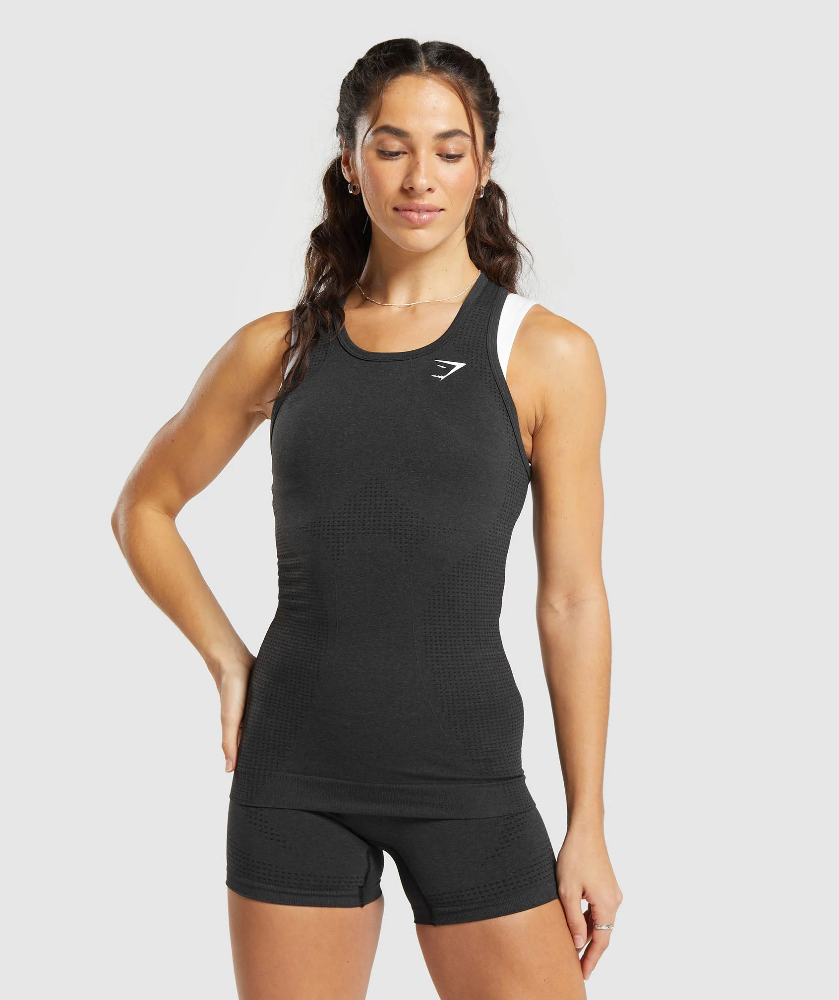 Gymshark Vital Vest - Black Marl