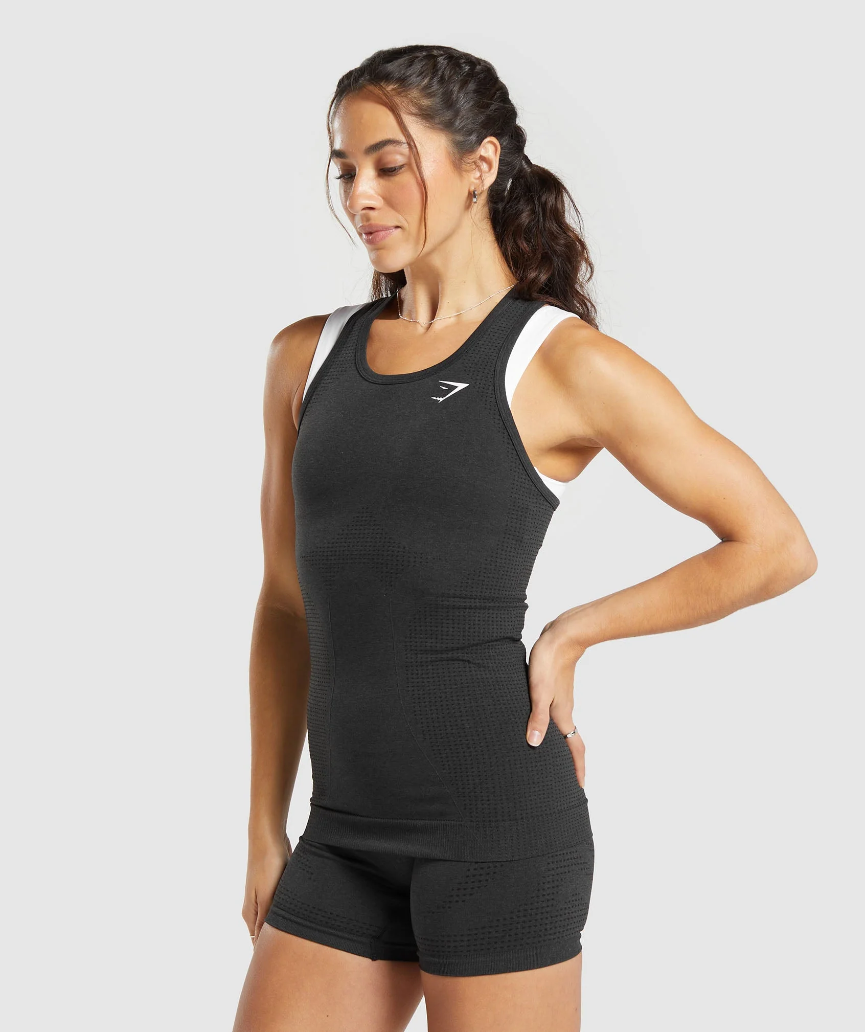 Gymshark Vital Vest - Black Marl - Image 3