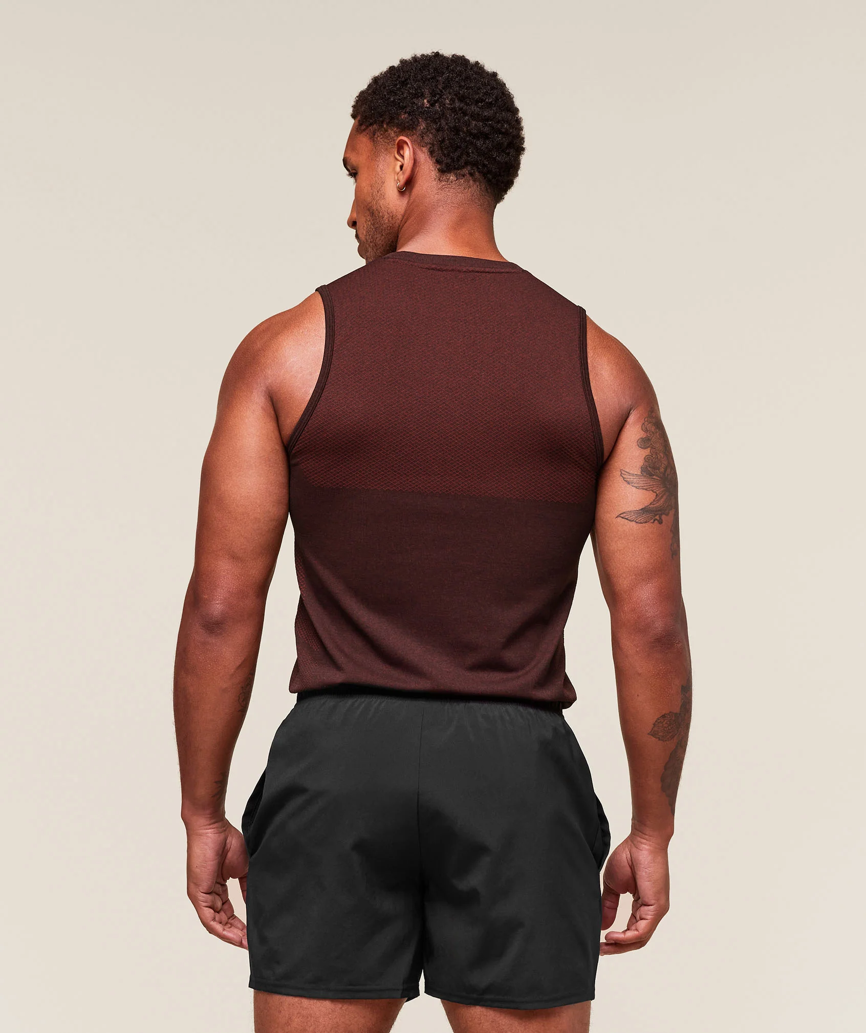 Gymshark Vital Tank - Black/Sets Red - Image 2
