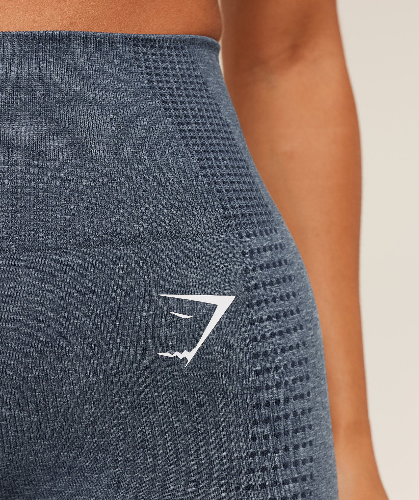 Gymshark Vital Short Leggings - GS Stealth Blue/ Marl - Image 6