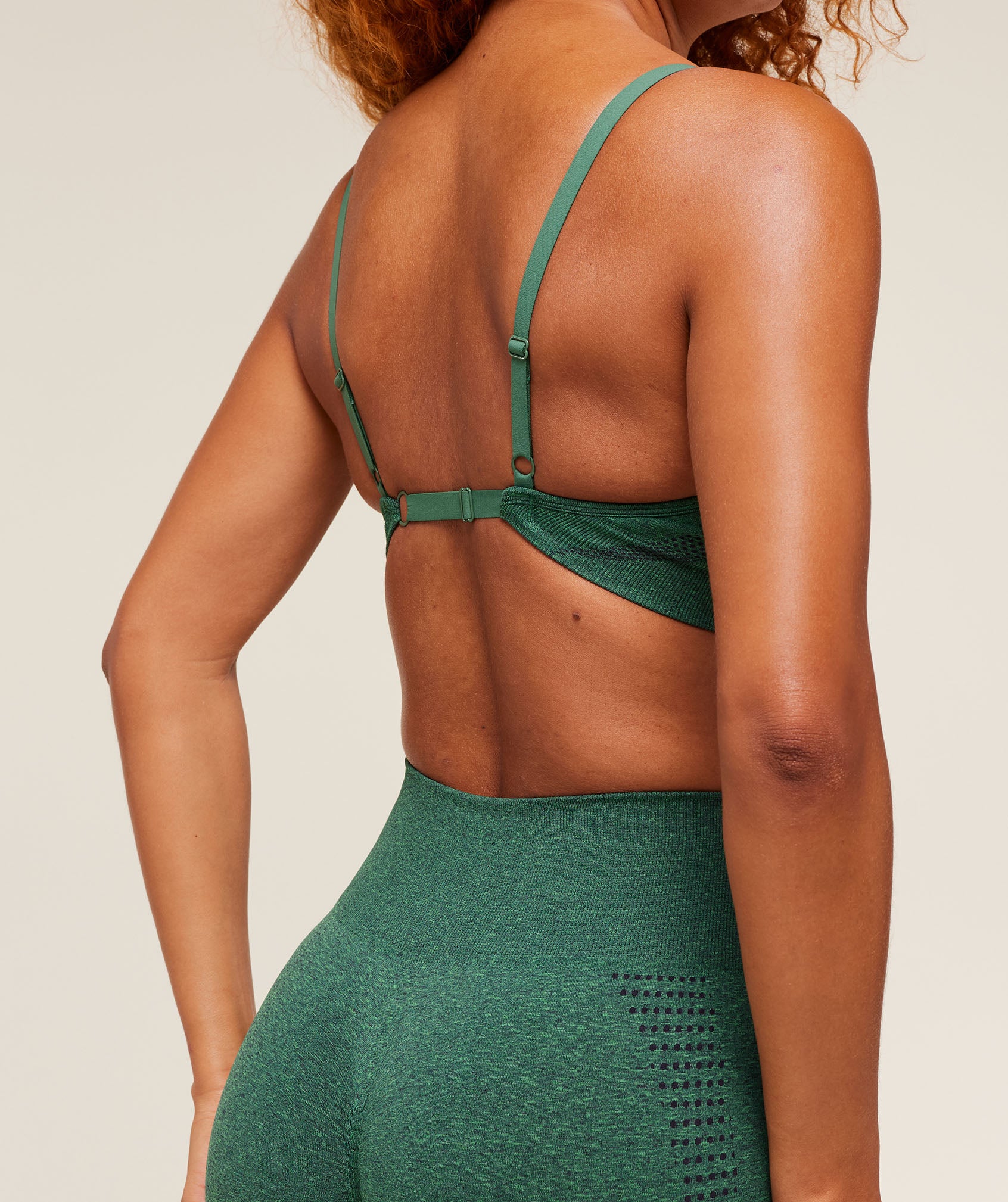 Gymshark Vital Sports Bra - GS Lift Green/ Marl - Image 5