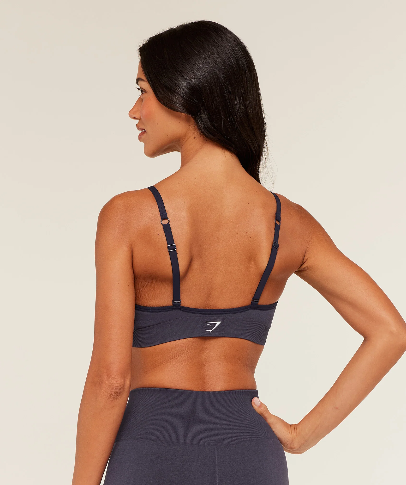 Gymshark Vital Sports Bra - Midnight Purple/Marl - Image 2