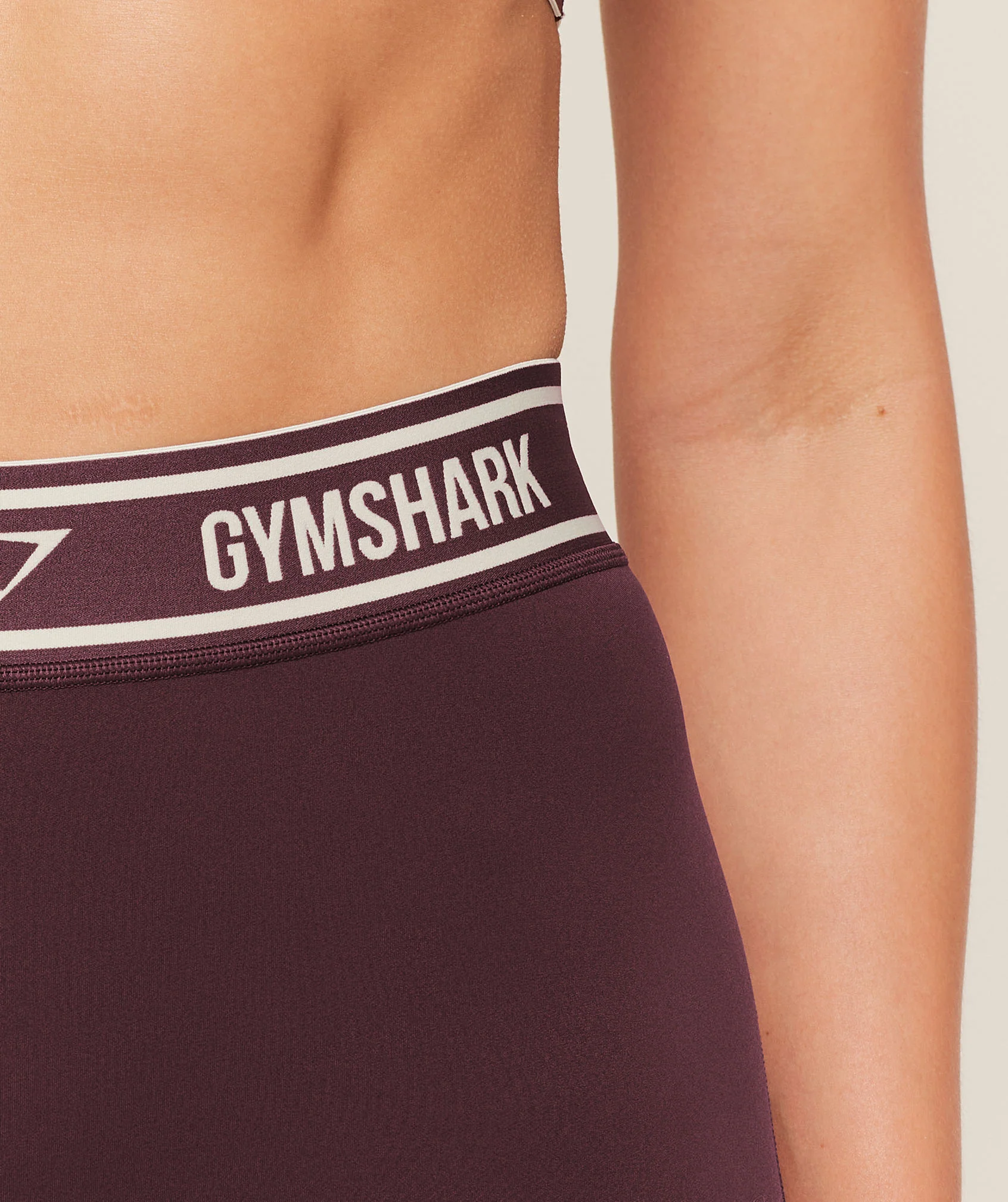 Gymshark Waistband Logo Shorts - Cherry Purple - Image 6
