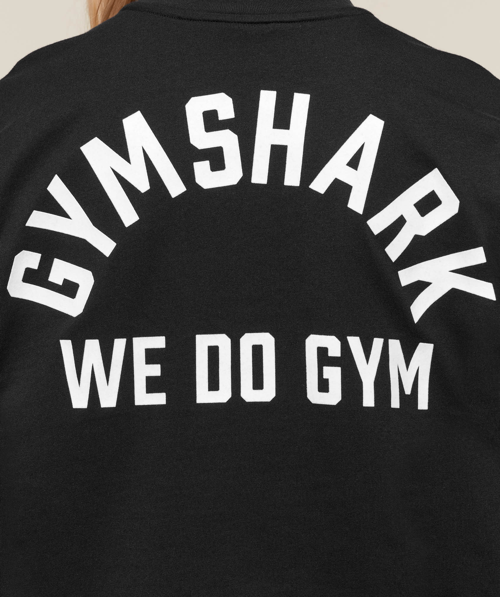 Gymshark We Do Gym Graphic Oversized T-Shirt - Black - Image 4