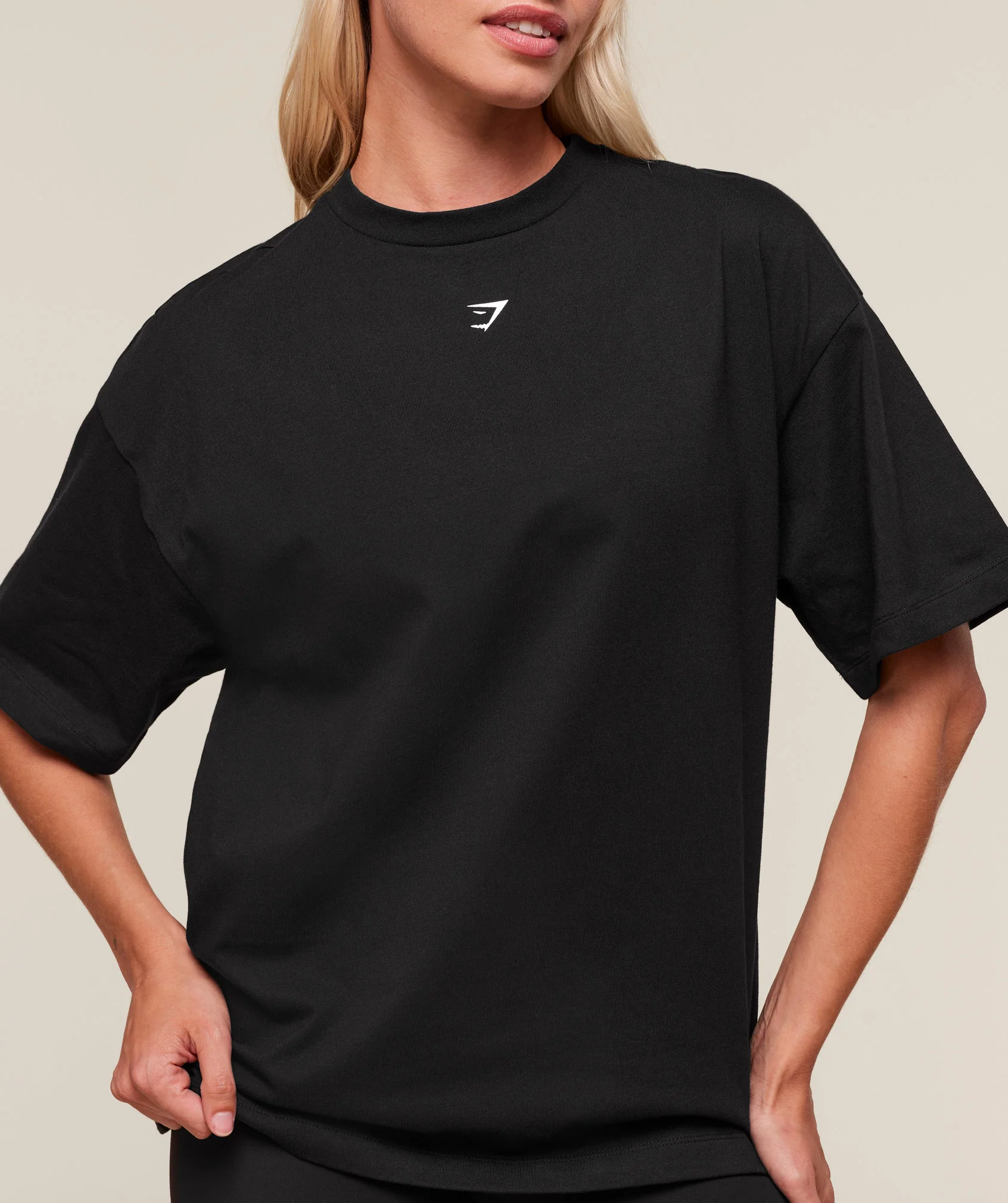 Gymshark We Do Gym Graphic Oversized T-Shirt - Black - Image 5