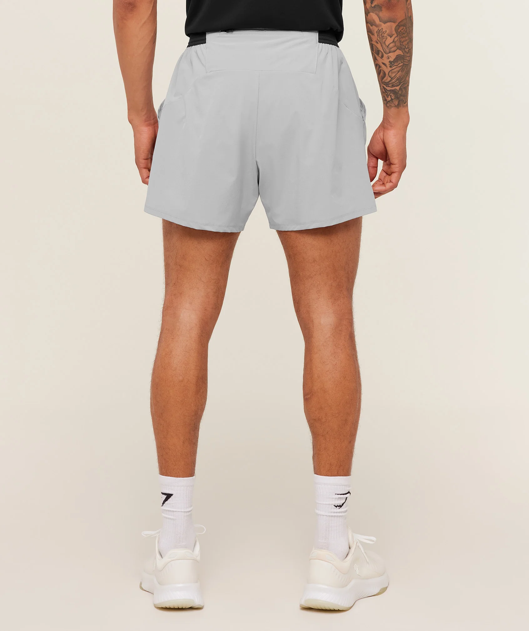 Gymshark Weekend 5" Shorts - Stratus Grey - Image 3