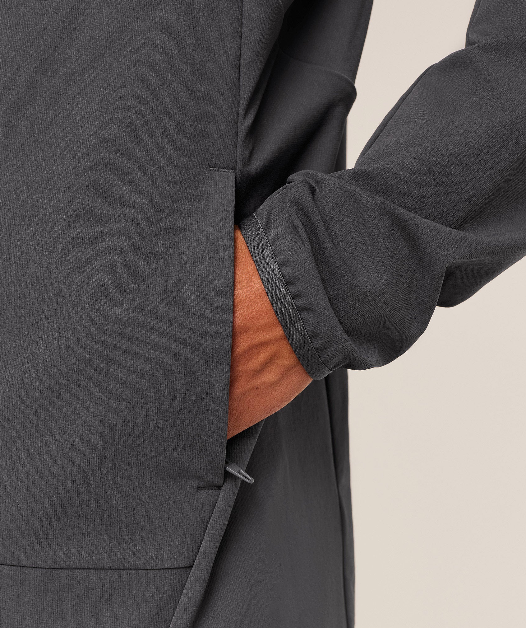Gymshark Weekend Zip Through Shell Jacket - Grey - Image 5