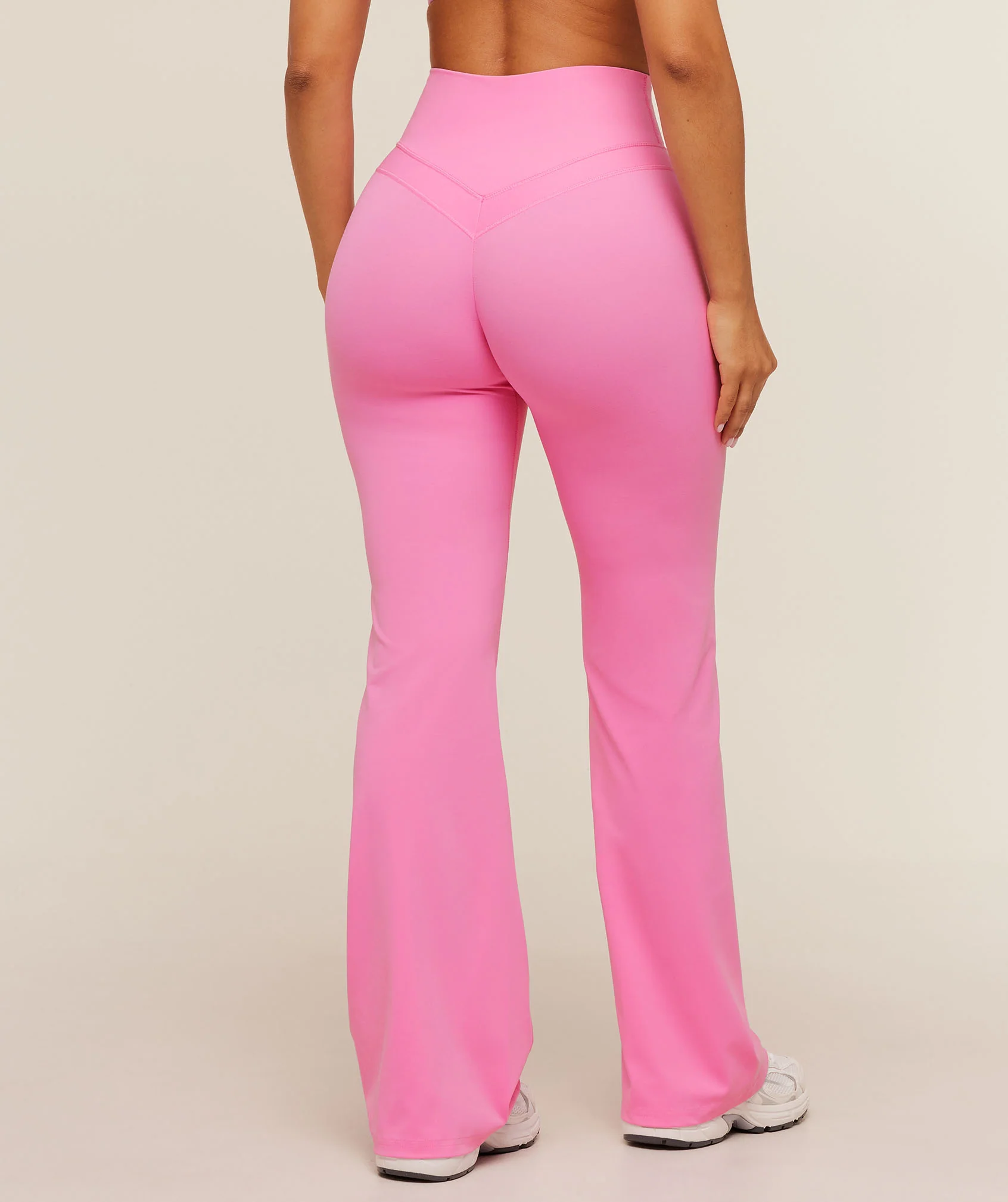 Gymshark Whitney Short Flared Legging - Focus Pink - Image 2