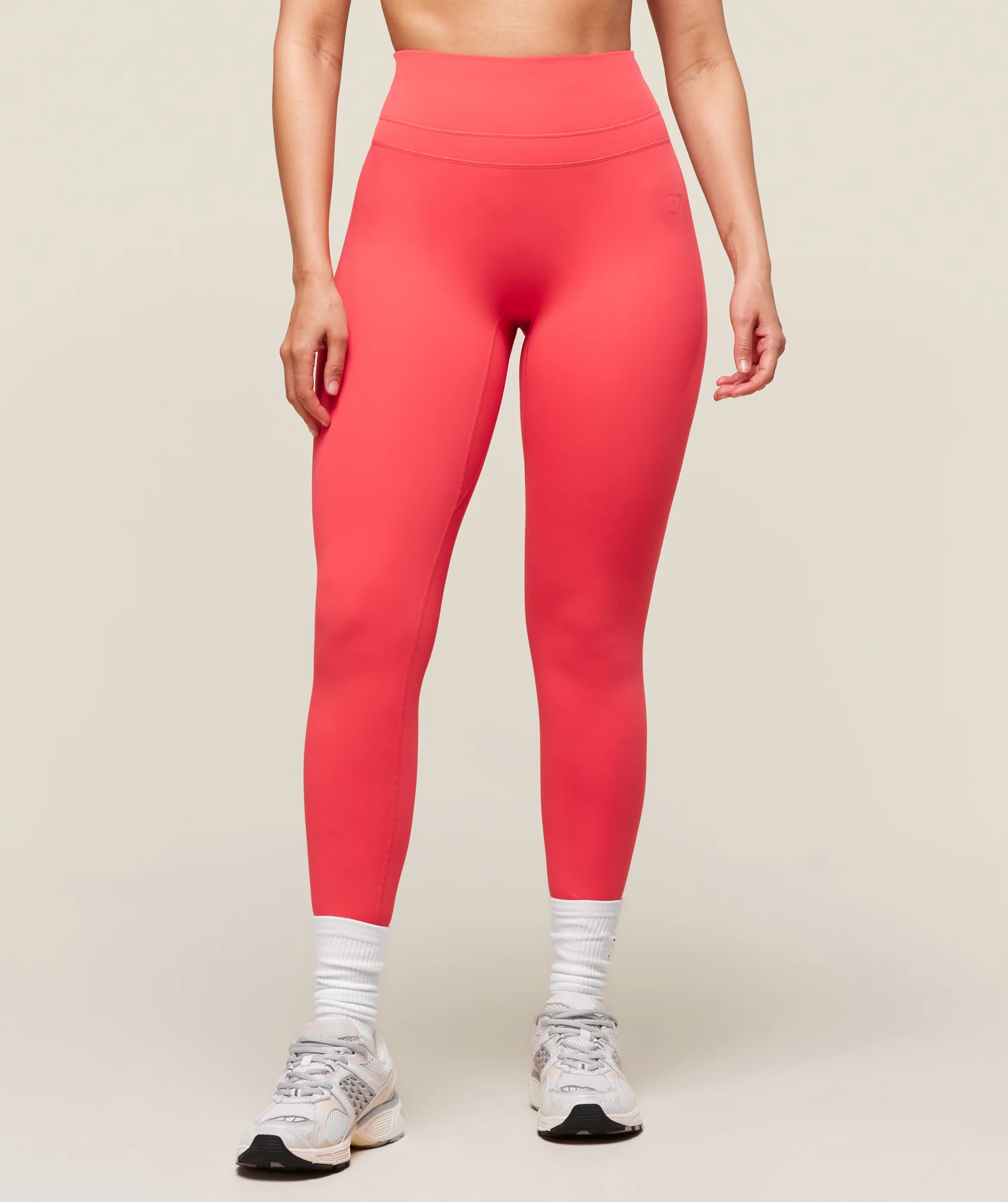 Gymshark Whitney Regular Leggings - Coral Red
