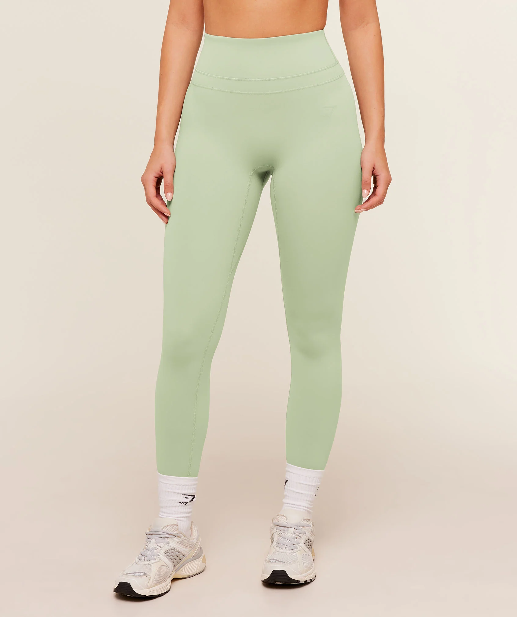 Gymshark Whitney Regular Leggings - Haze Green