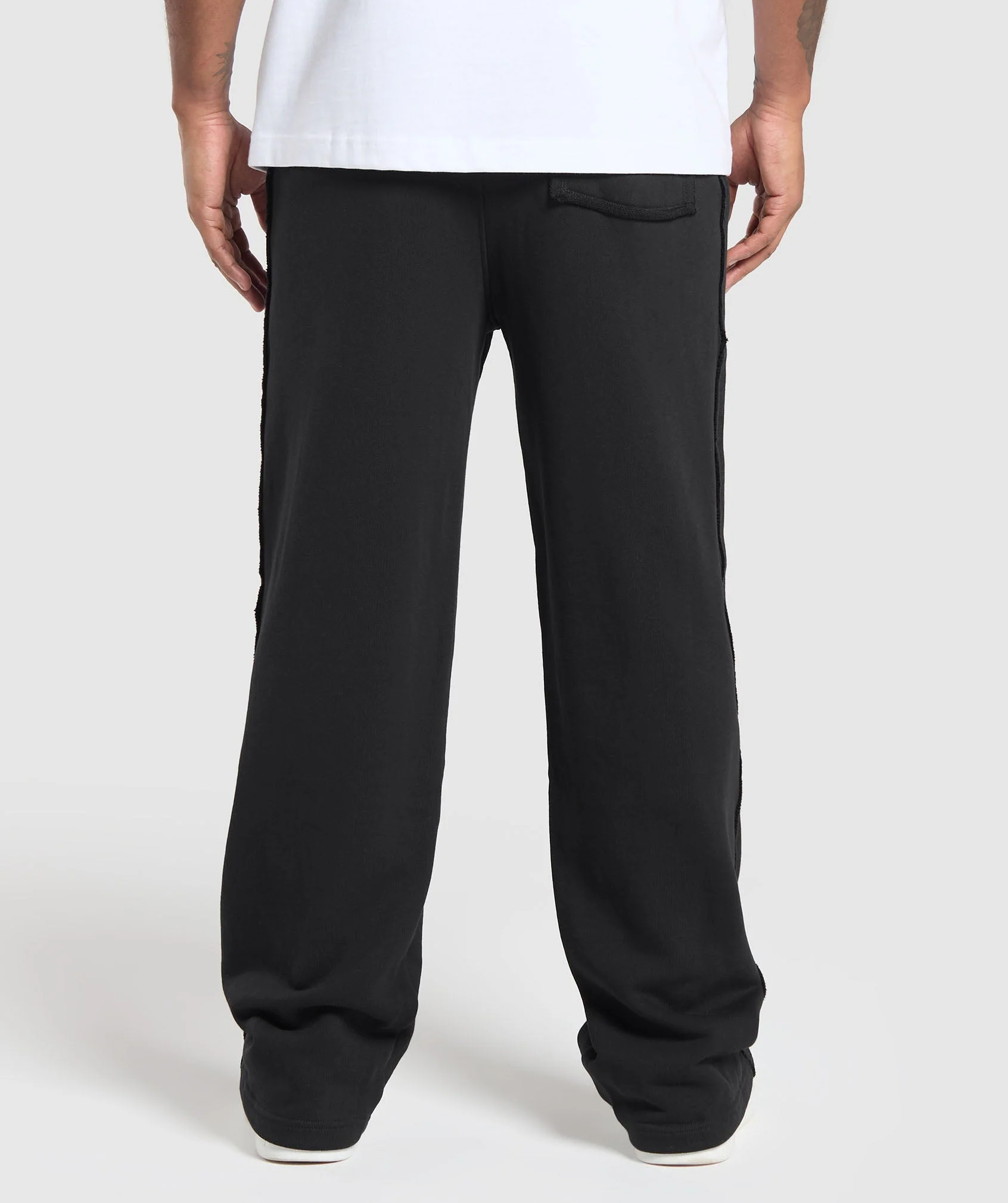 Gymshark Wide Leg Pants - Black - Image 2