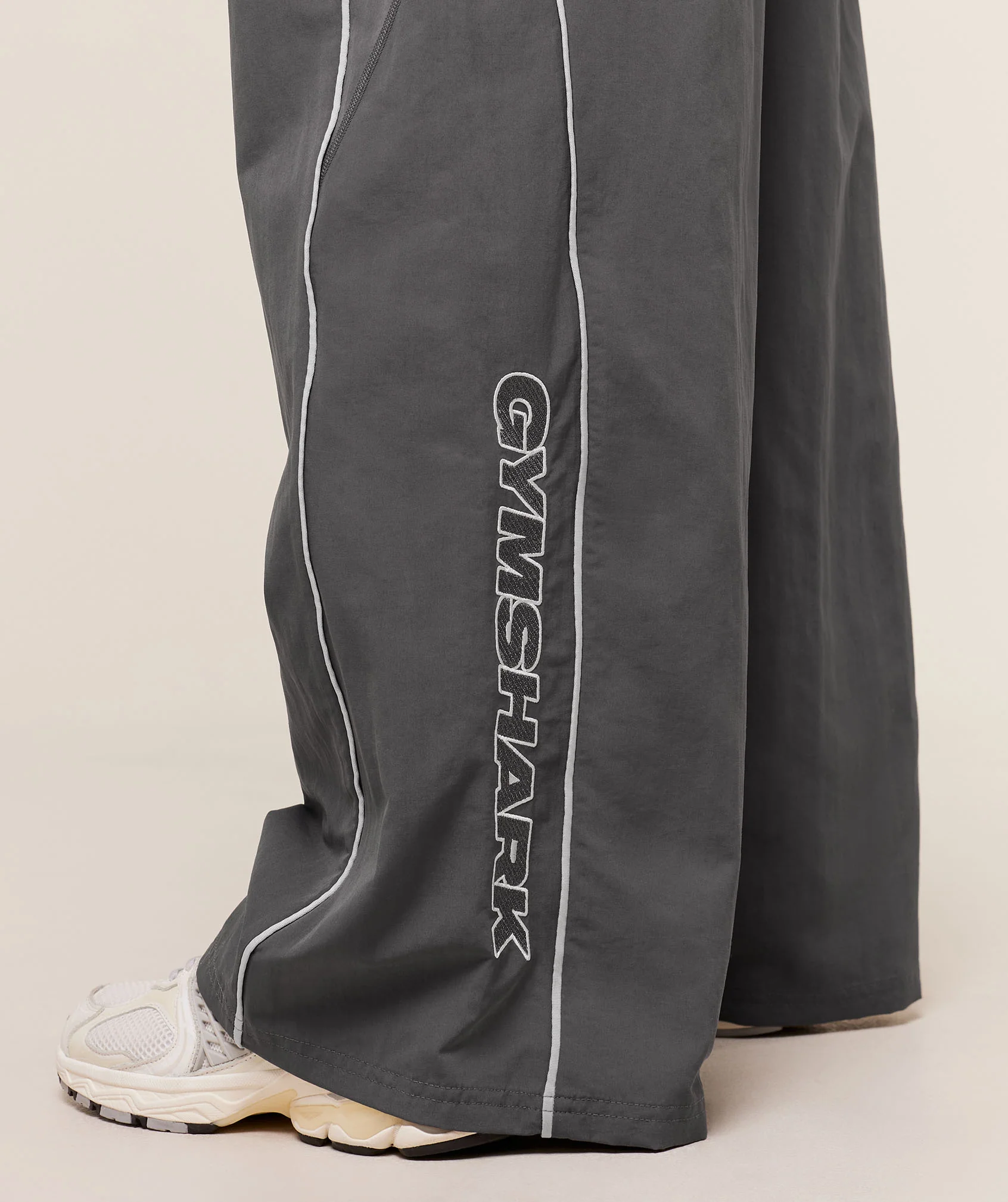 Gymshark Wordmark Track Pants - Graphite Grey - Image 6