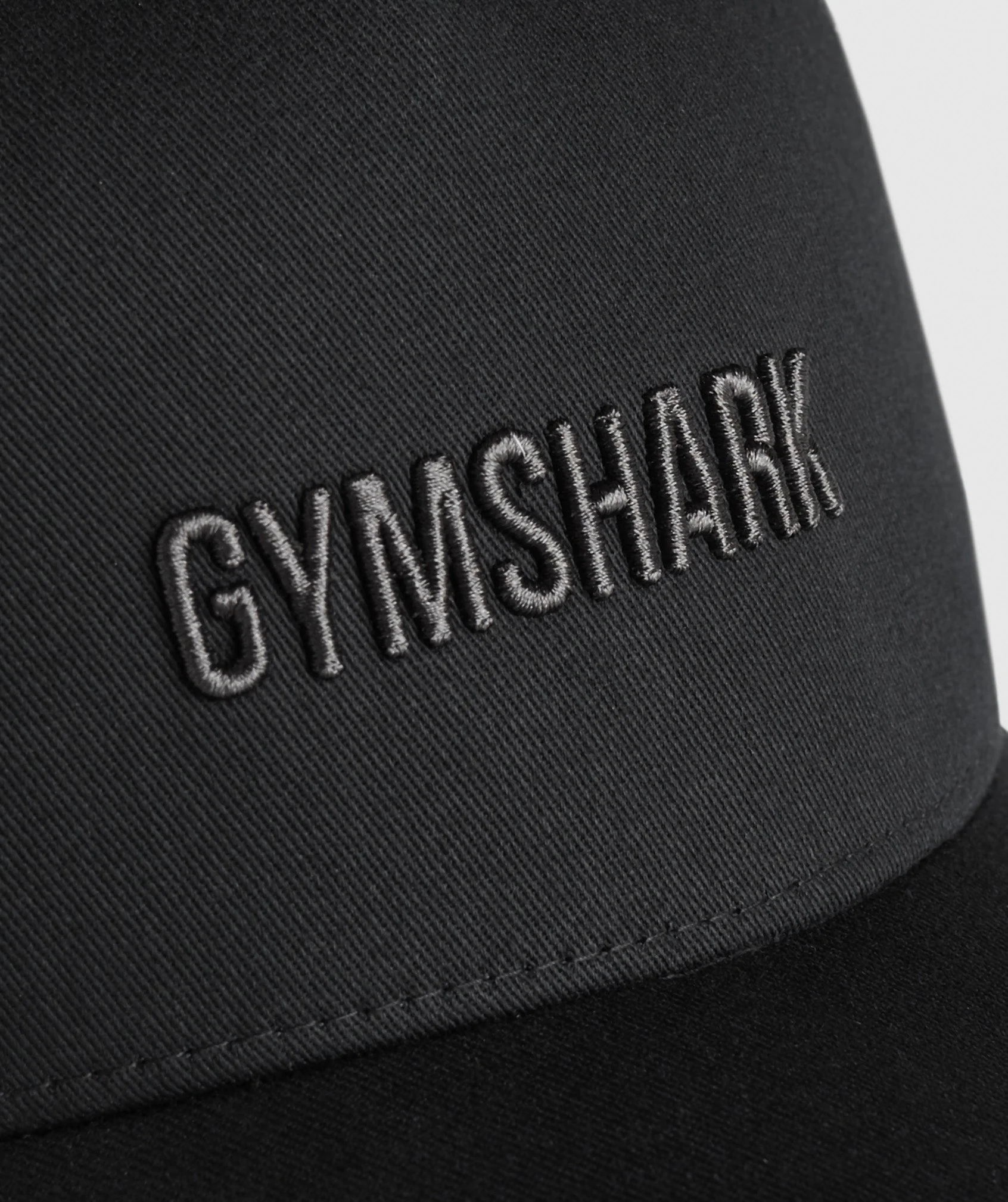 Gymshark Wordmark Trucker Cap - Black - Image 4