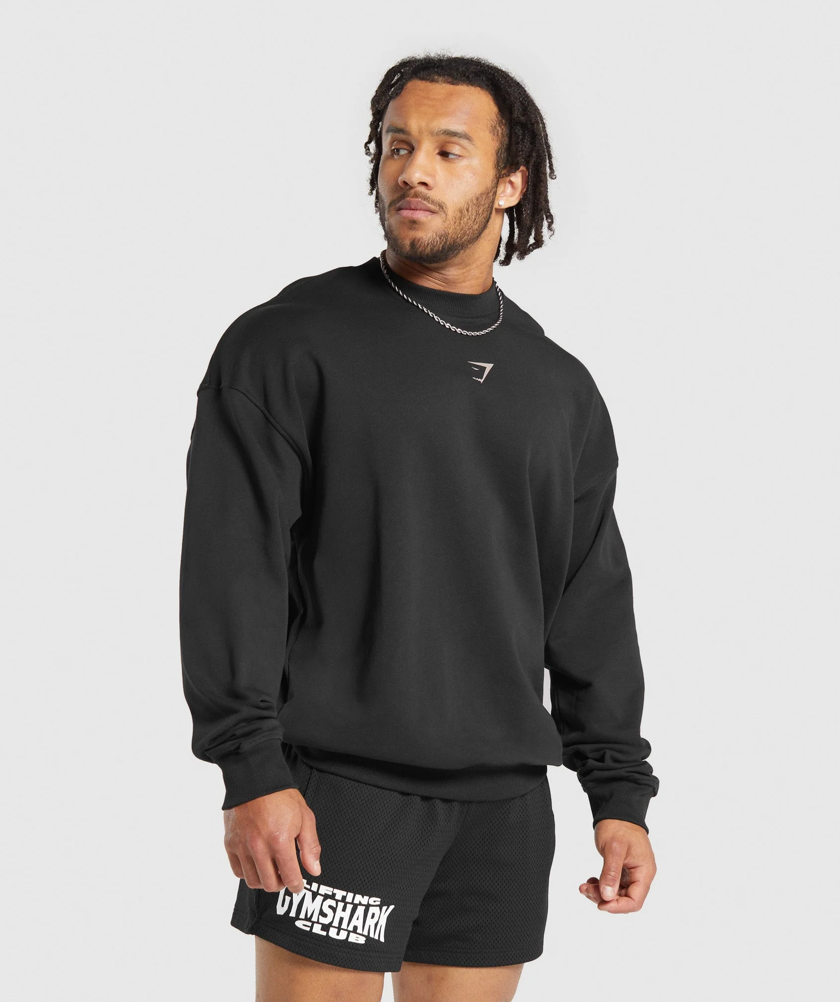 Gymshark Worldwide Crew - Black - Image 3