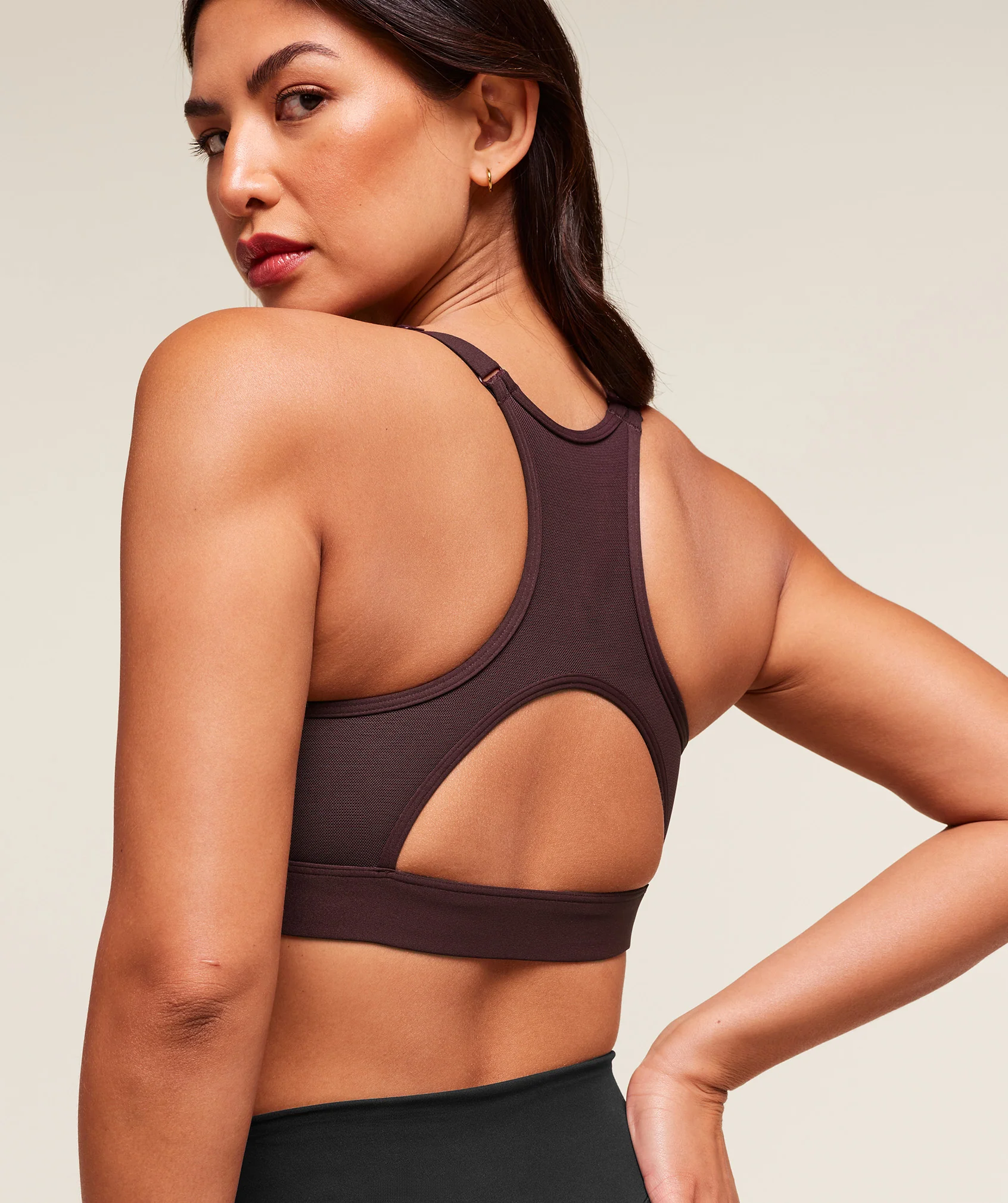Gymshark Wrap Sports Bra - Cherry Purple - Image 4