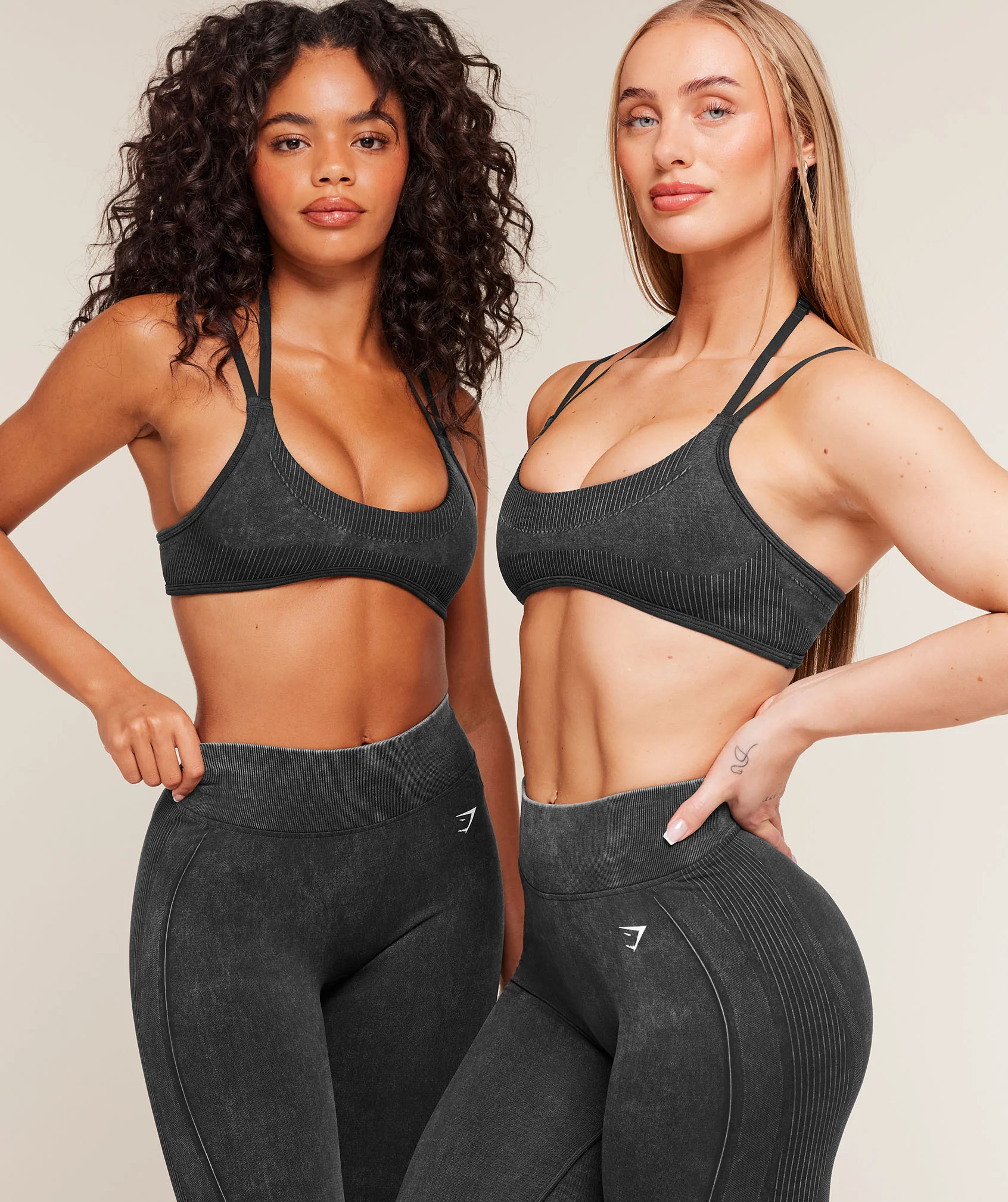 Gymshark x Bratz Light Support Sports Bra - Black/Wash - Image 8