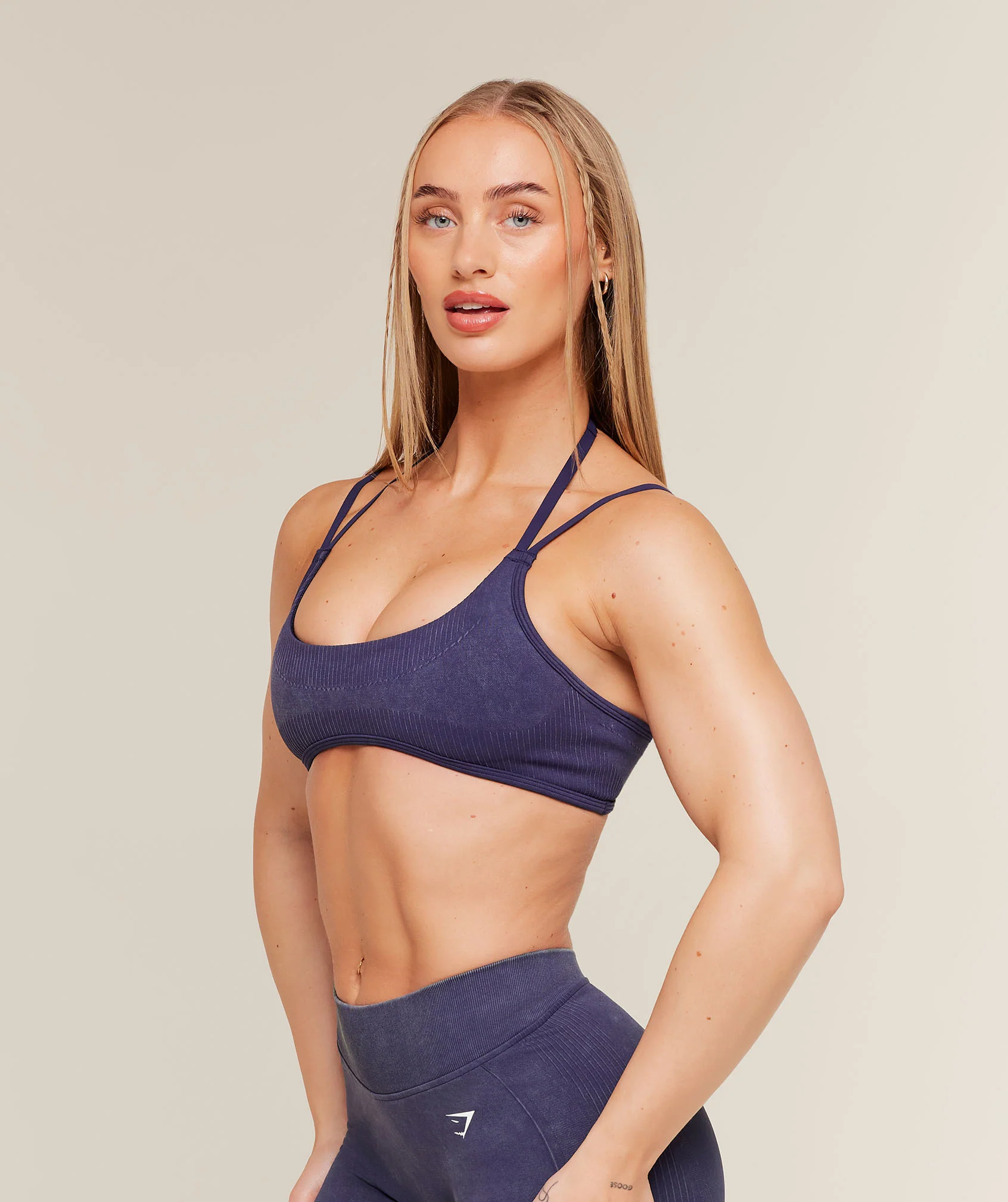 Gymshark x Bratz Light Support Sports Bra - Indigo Purple/Wash - Image 4