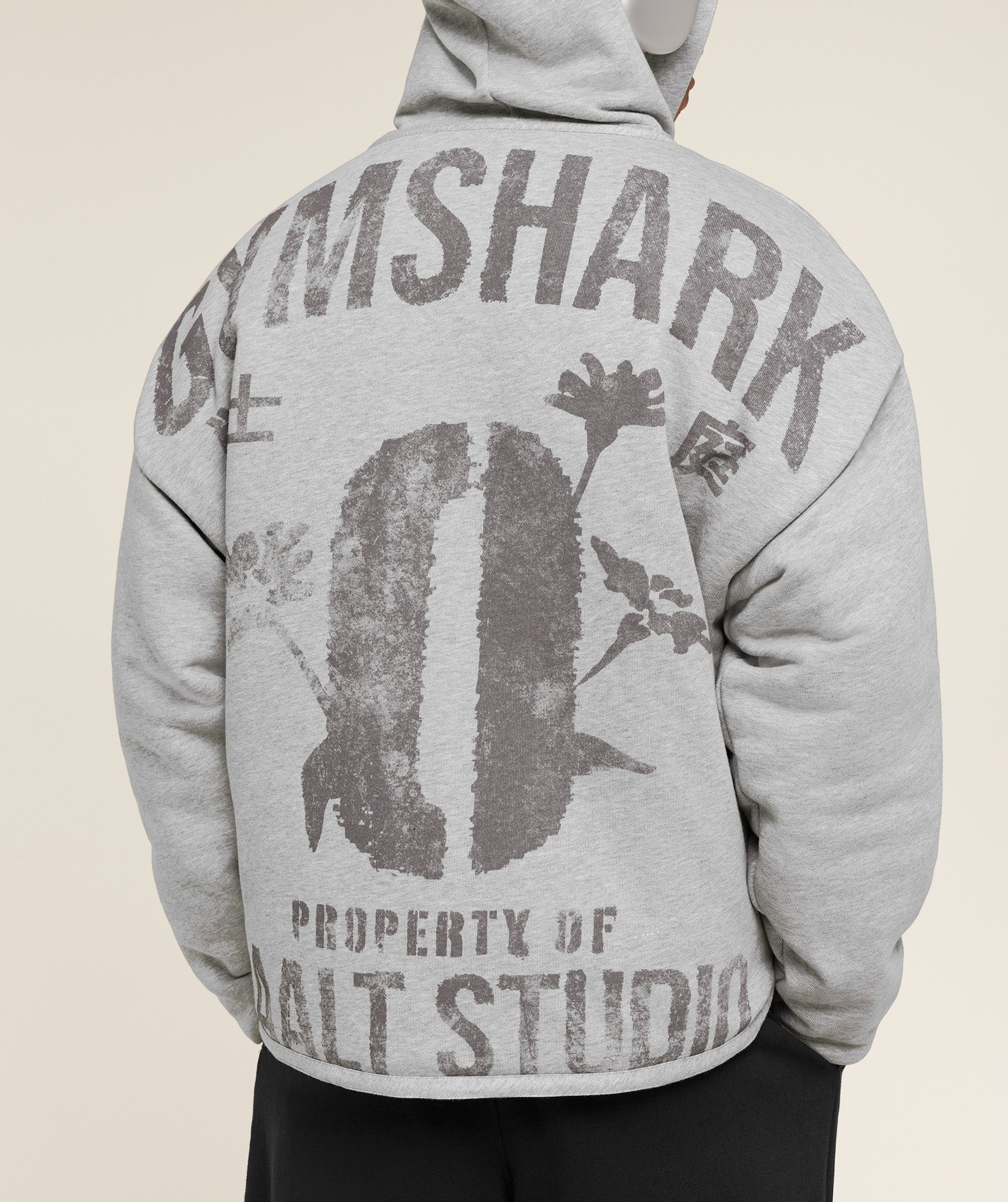 Gymshark x Saalt Studios Jacket - Utility Green/Core Grey Marl - Image 14