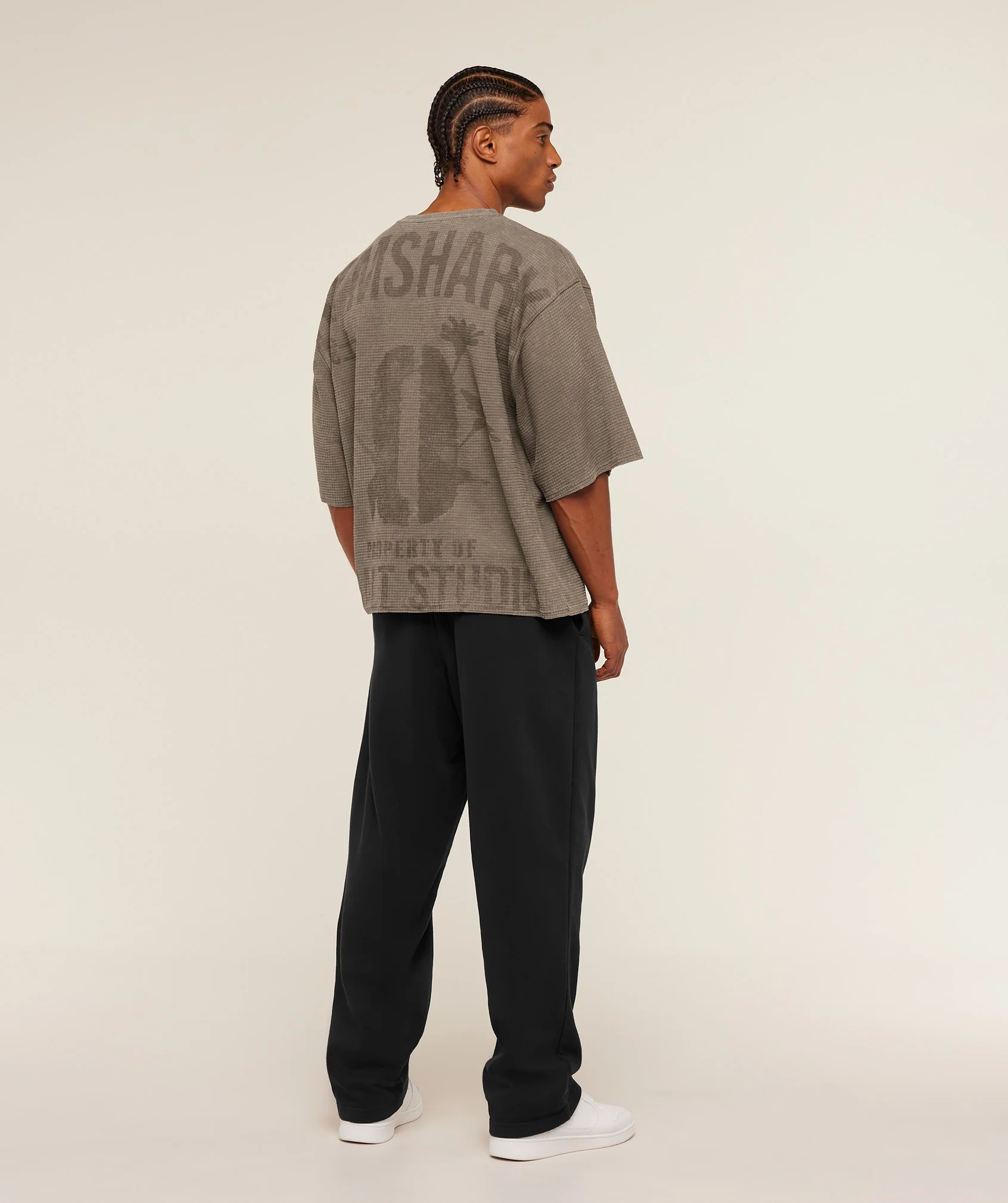 Gymshark x Saalt Studios Tee - Camo Brown - Image 3