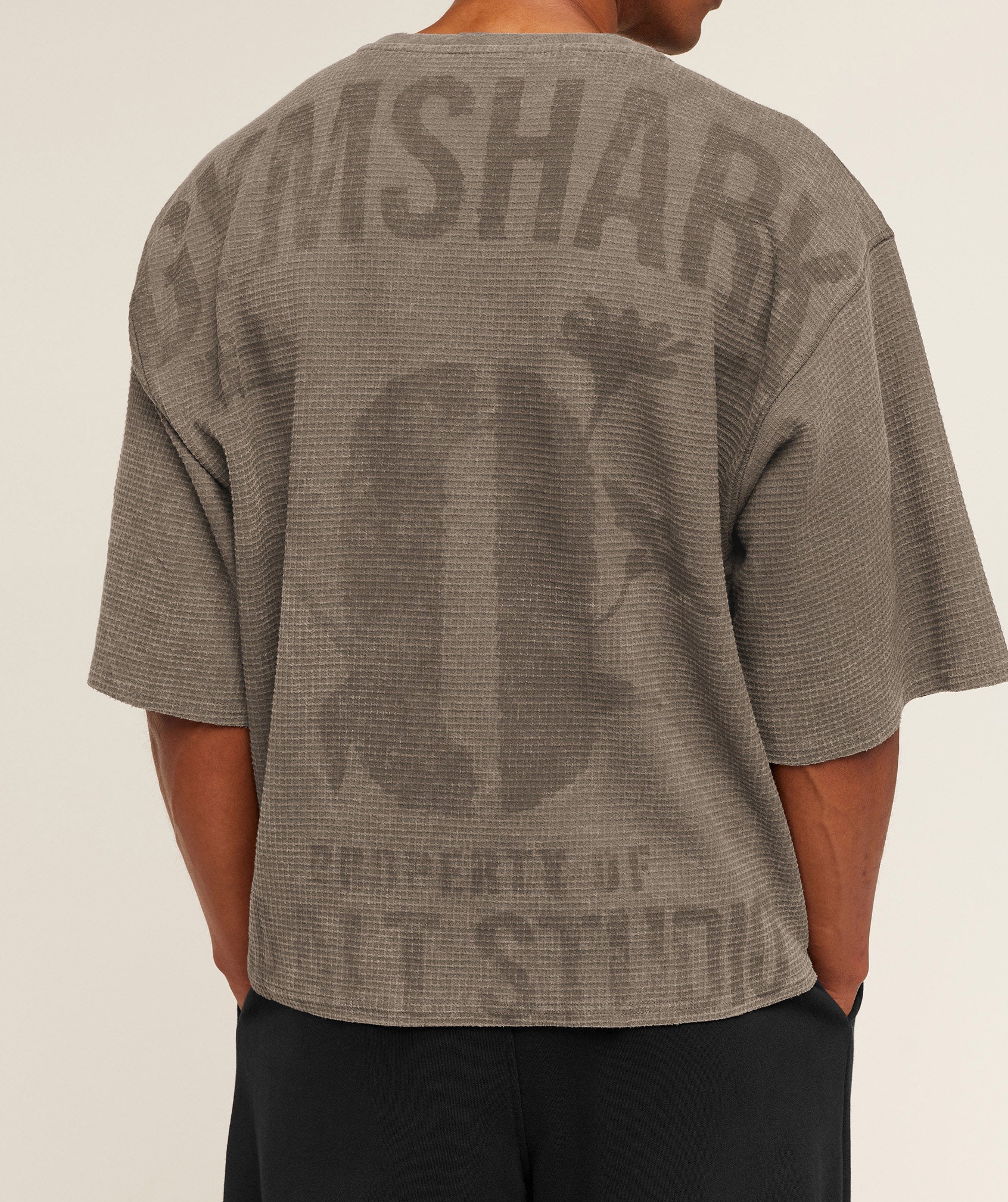 Gymshark x Saalt Studios Tee - Camo Brown - Image 4