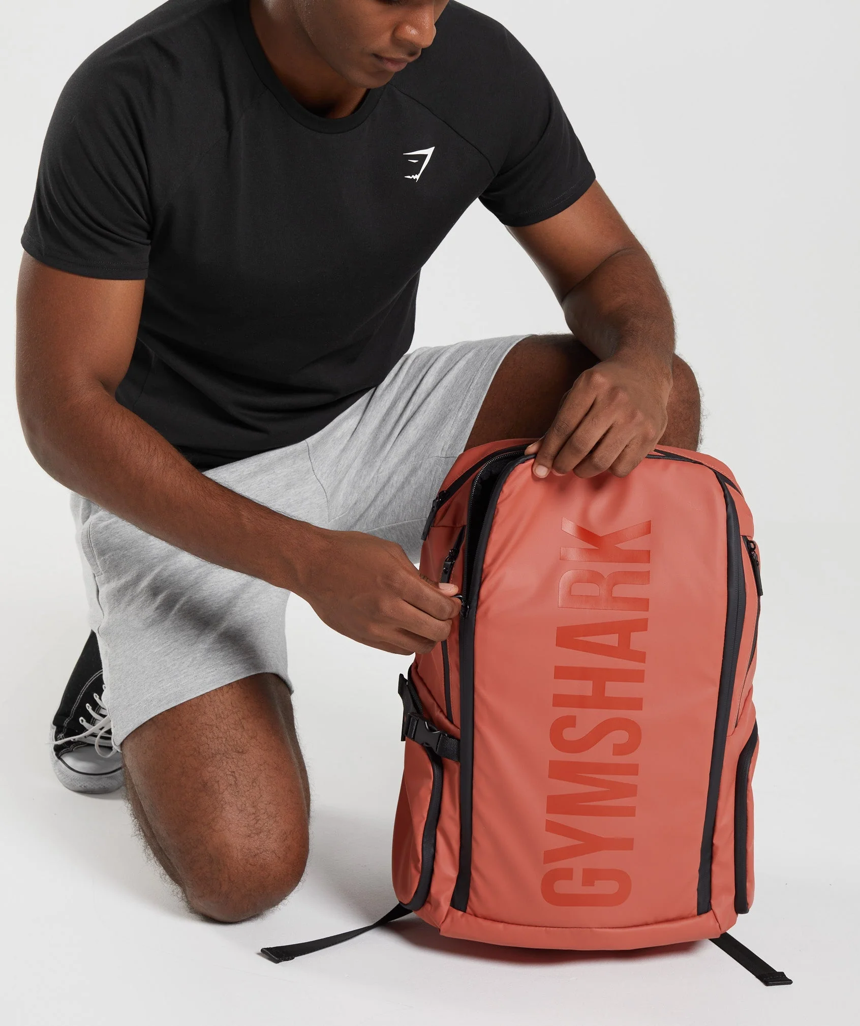 Gymshark X-Series 0.3 Backpack - Persimmon Red - Image 4