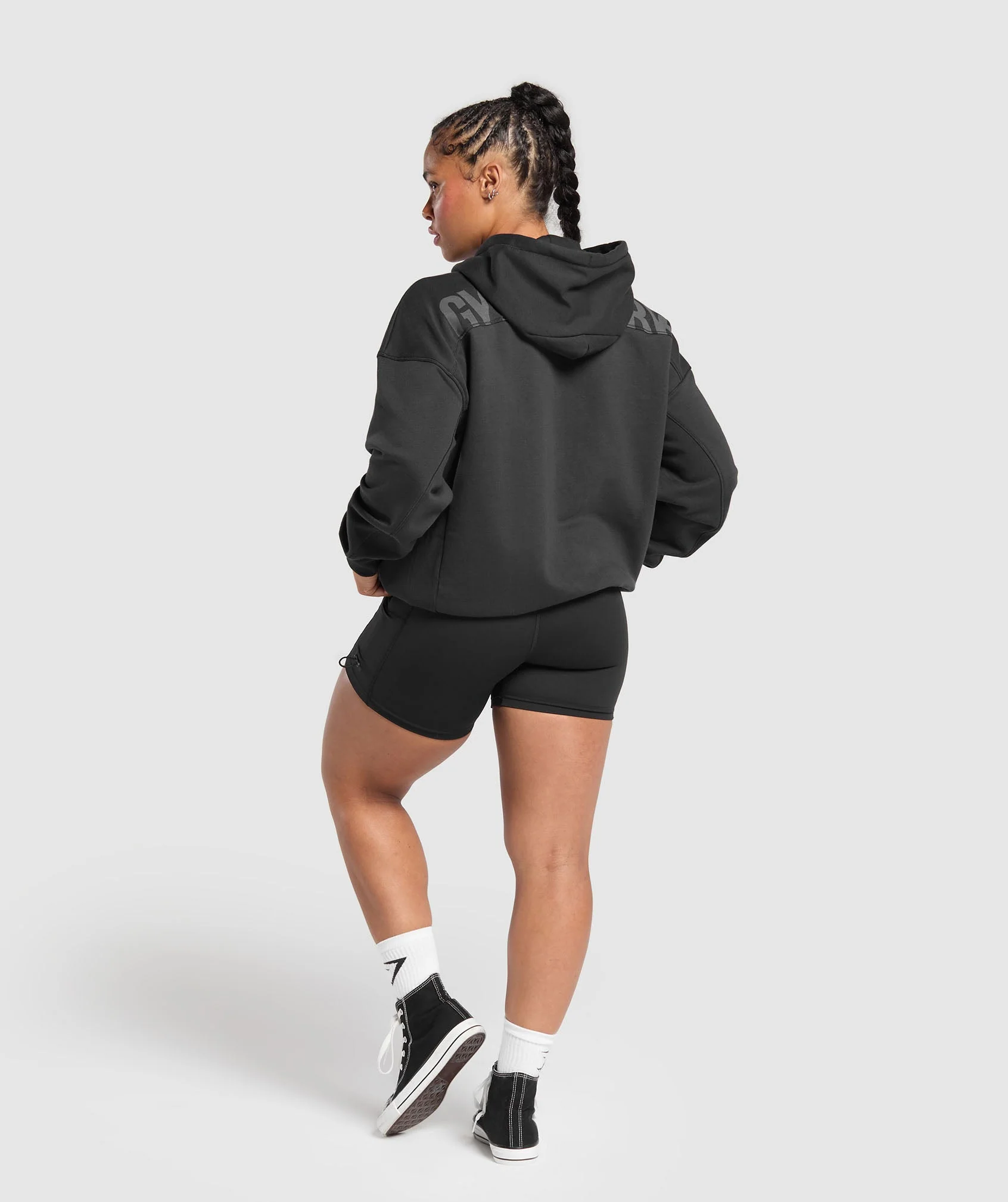 Gymshark Power Hoodie - Black - Image 4