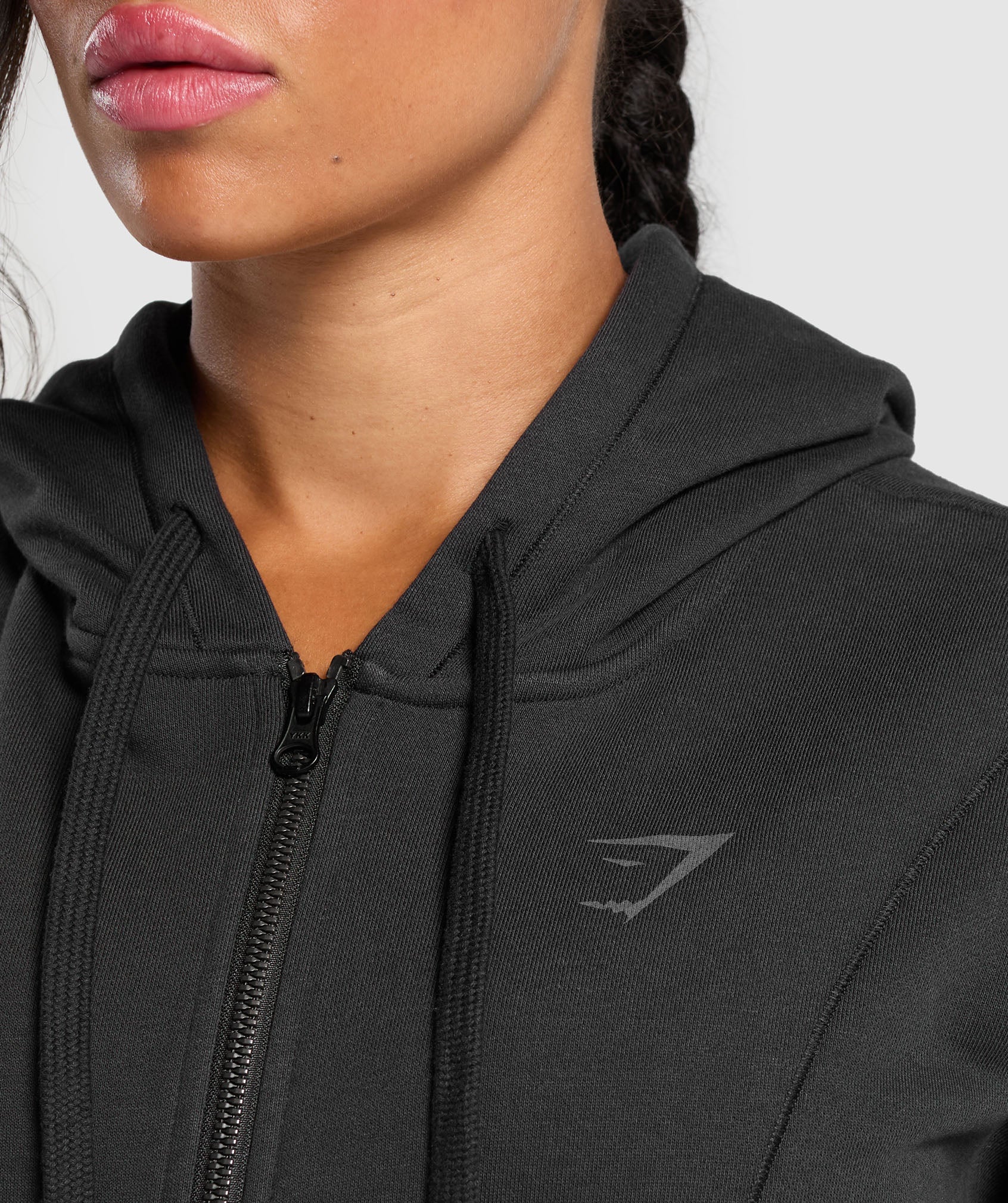 Gymshark Power Hoodie - Black - Image 7