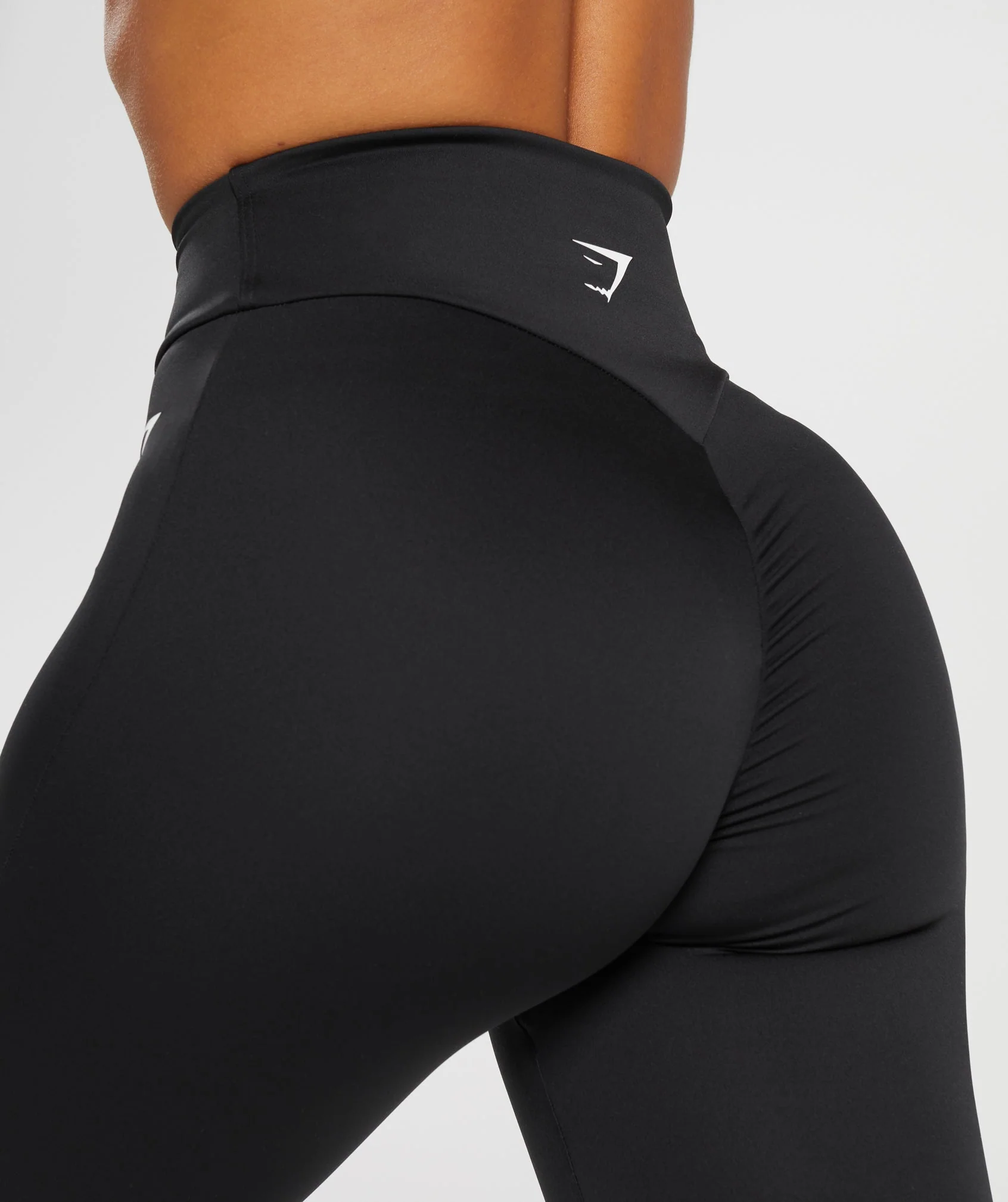 Gymshark Power Regular Leggings - Black - Image 5
