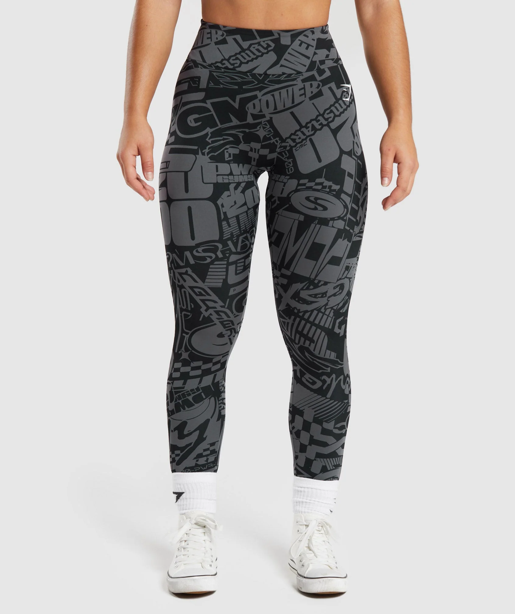 Gymshark Power Regular Leggings - Dark Grey