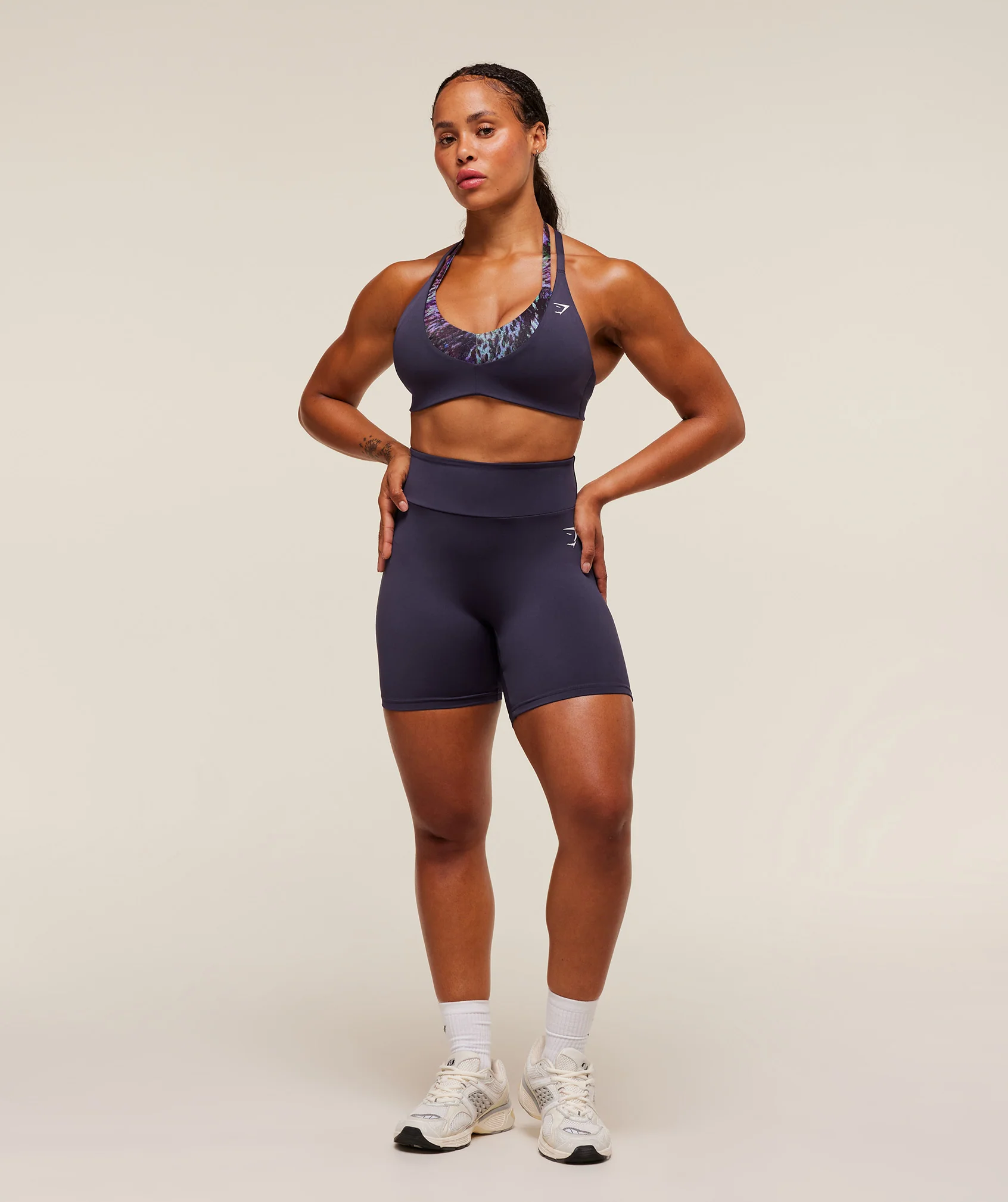 Gymshark Power Original Tight Shorts - Midnight Purple - Image 4